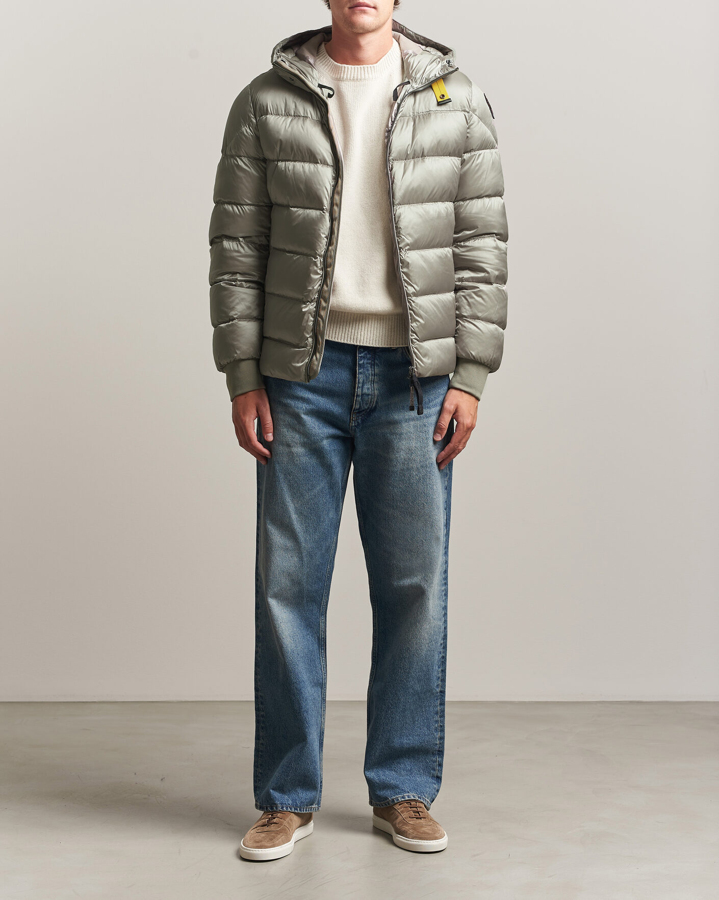 Hombres | Abrigos y chaquetas | Parajumpers | Pharrel Sheen Hooded Jacket Mid Grey