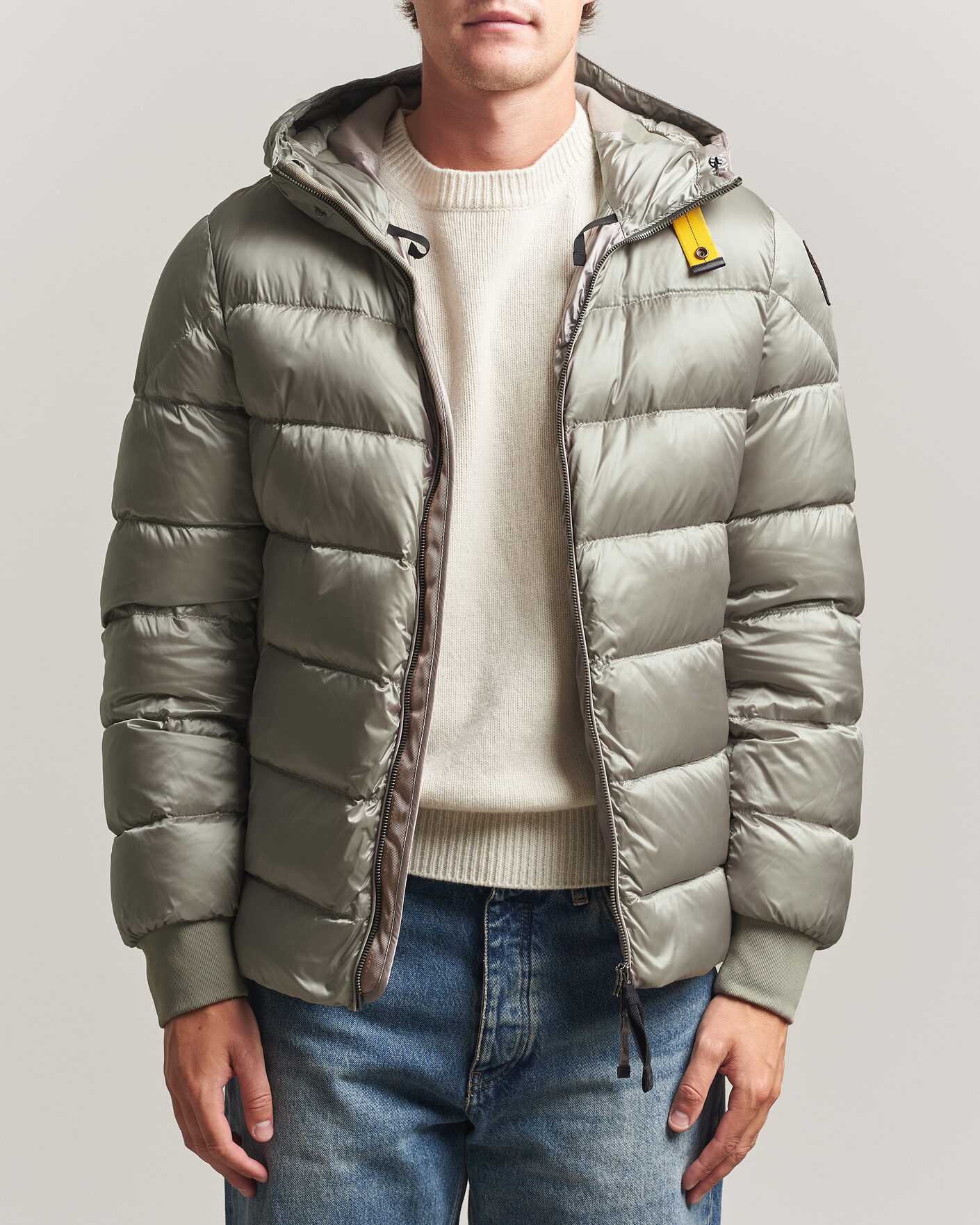Hombres | Abrigos y chaquetas | Parajumpers | Pharrel Sheen Hooded Jacket Mid Grey