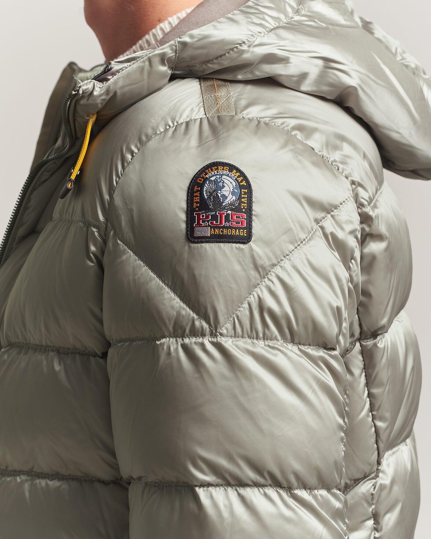 Hombres | Abrigos y chaquetas | Parajumpers | Pharrel Sheen Hooded Jacket Mid Grey