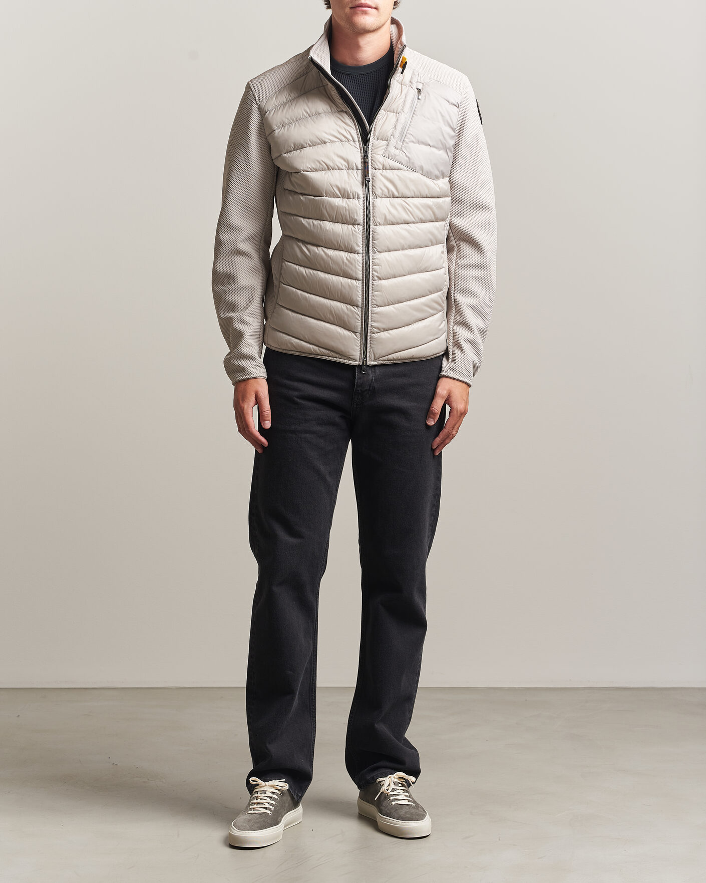 Hombres | Abrigos y chaquetas | Parajumpers | Jayden Warm Up Hybrid Jacket Mid Grey