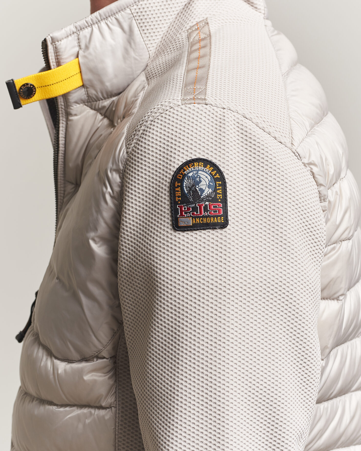 Hombres | Abrigos y chaquetas | Parajumpers | Jayden Warm Up Hybrid Jacket Mid Grey