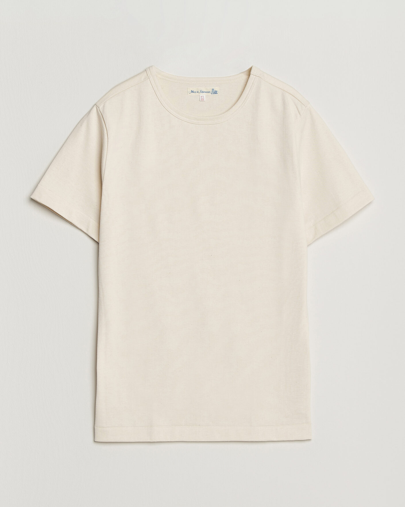 Hombres | Camisetas | Merz b. Schwanen | Classic Fit Loopwheeled T-Shirt Nature
