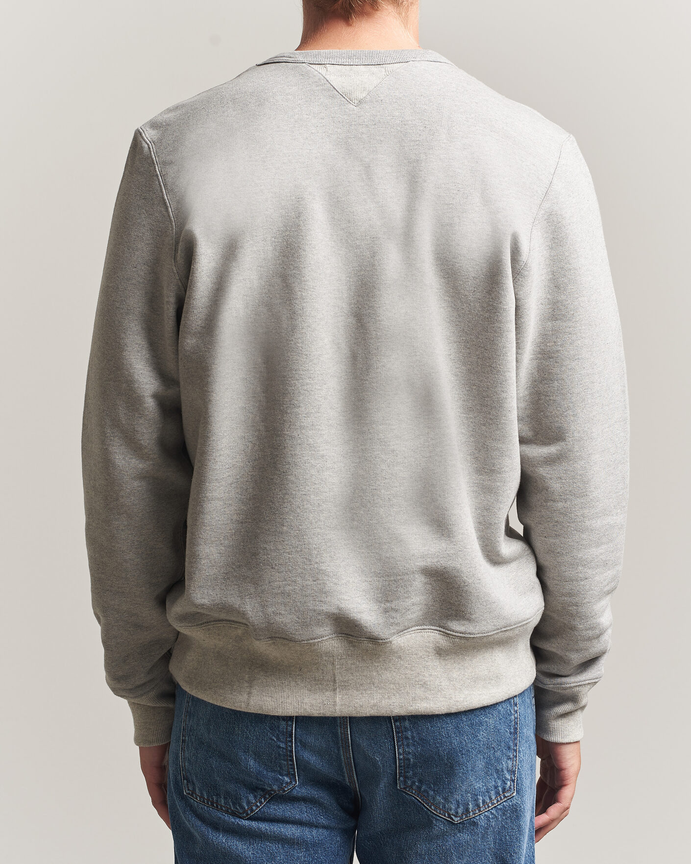 Hombres | Jerséis y prendas de punto | Merz b. Schwanen | Vintage Machine Sweatshirt Grey Melange
