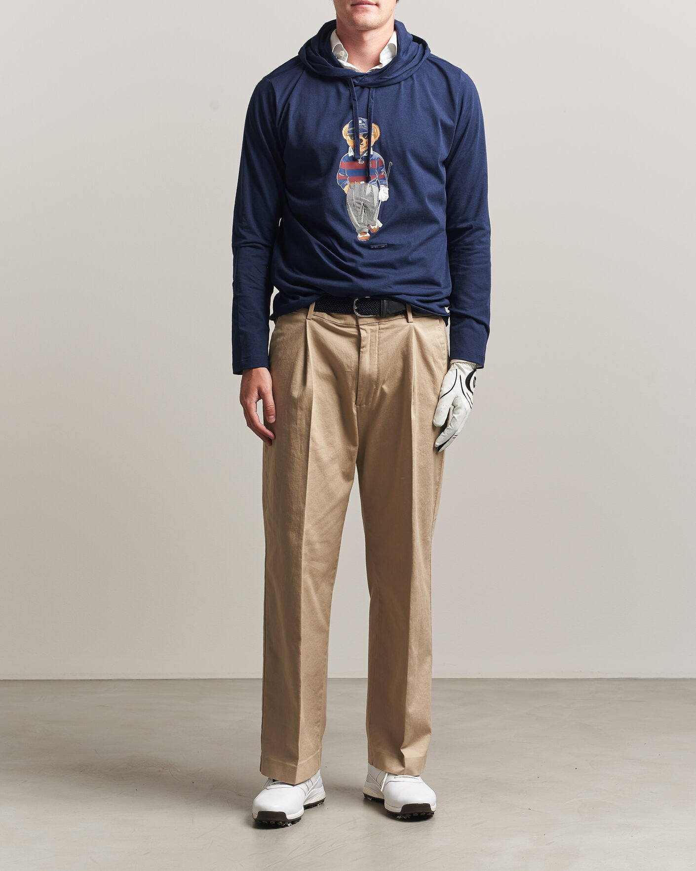 Hombres | Jerséis y prendas de punto | RLX Ralph Lauren | Bear Hoodie Refined Navy