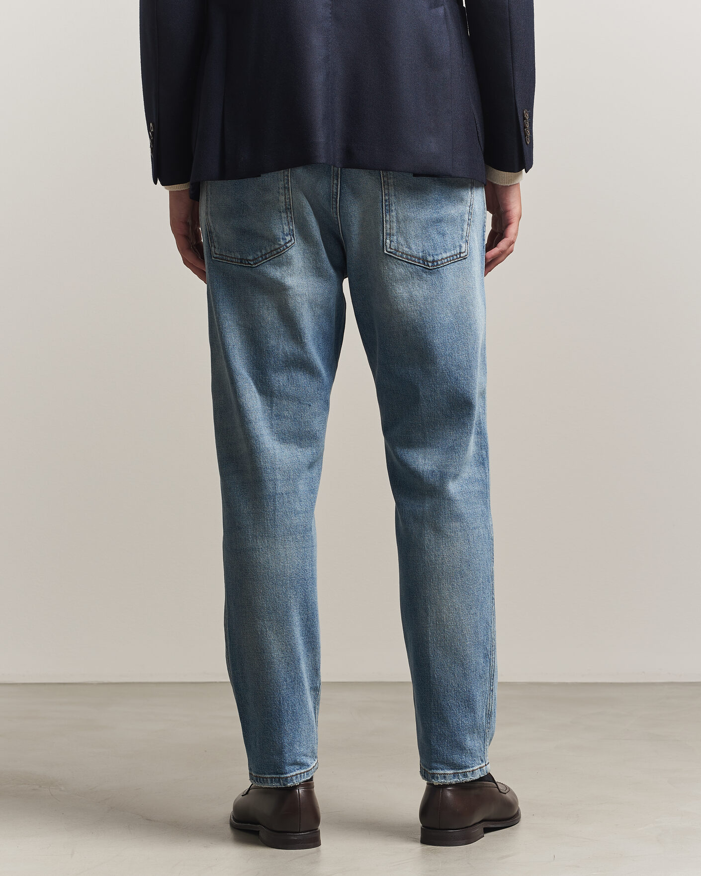 Hombres | Vaqueros | Lardini | Cotton Denim Blue