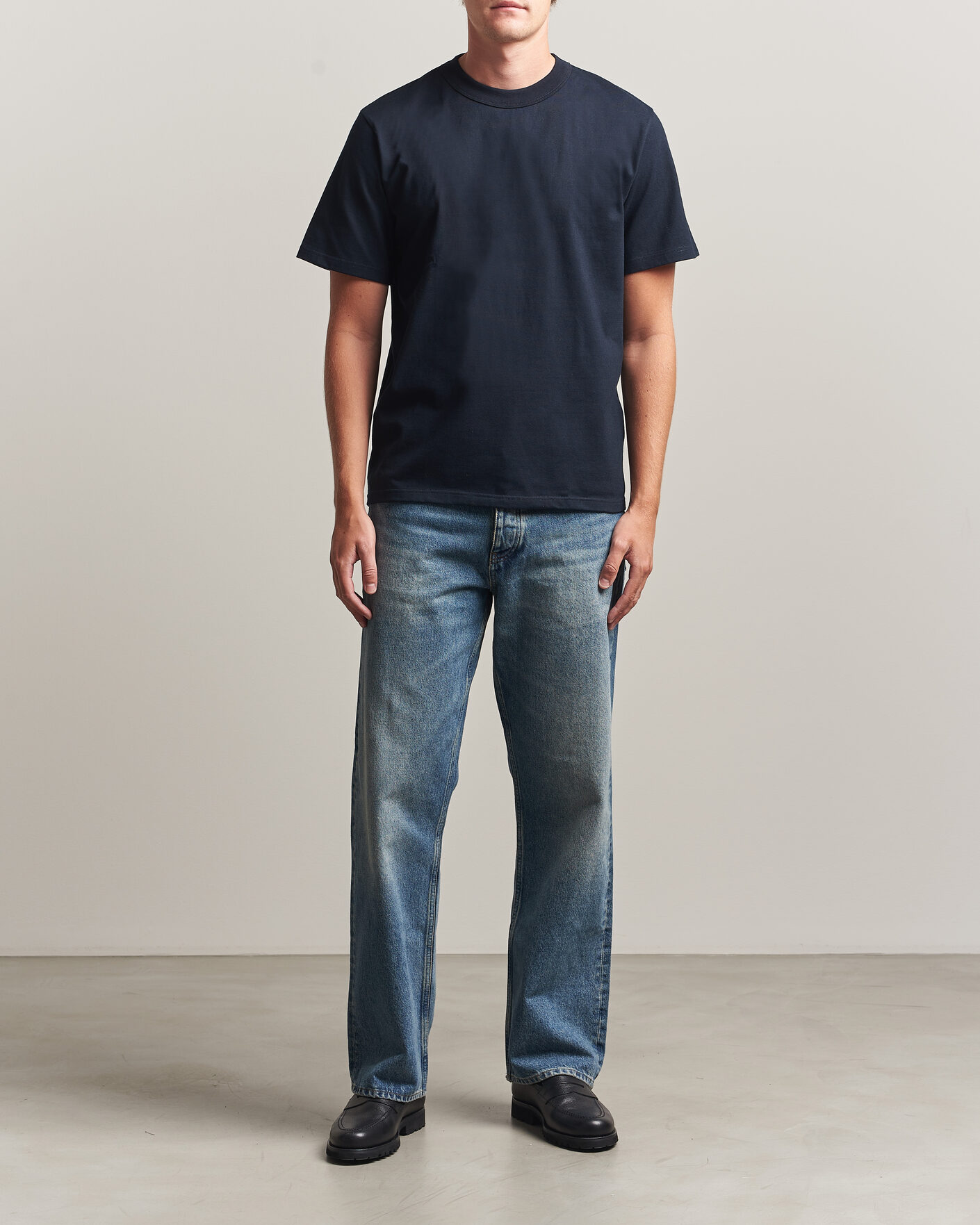 Hombres | Camisetas | Armor Lux for Care of Carl | Armor-lux 2-Pack Heritage Callac T-Shirt Rich Navy