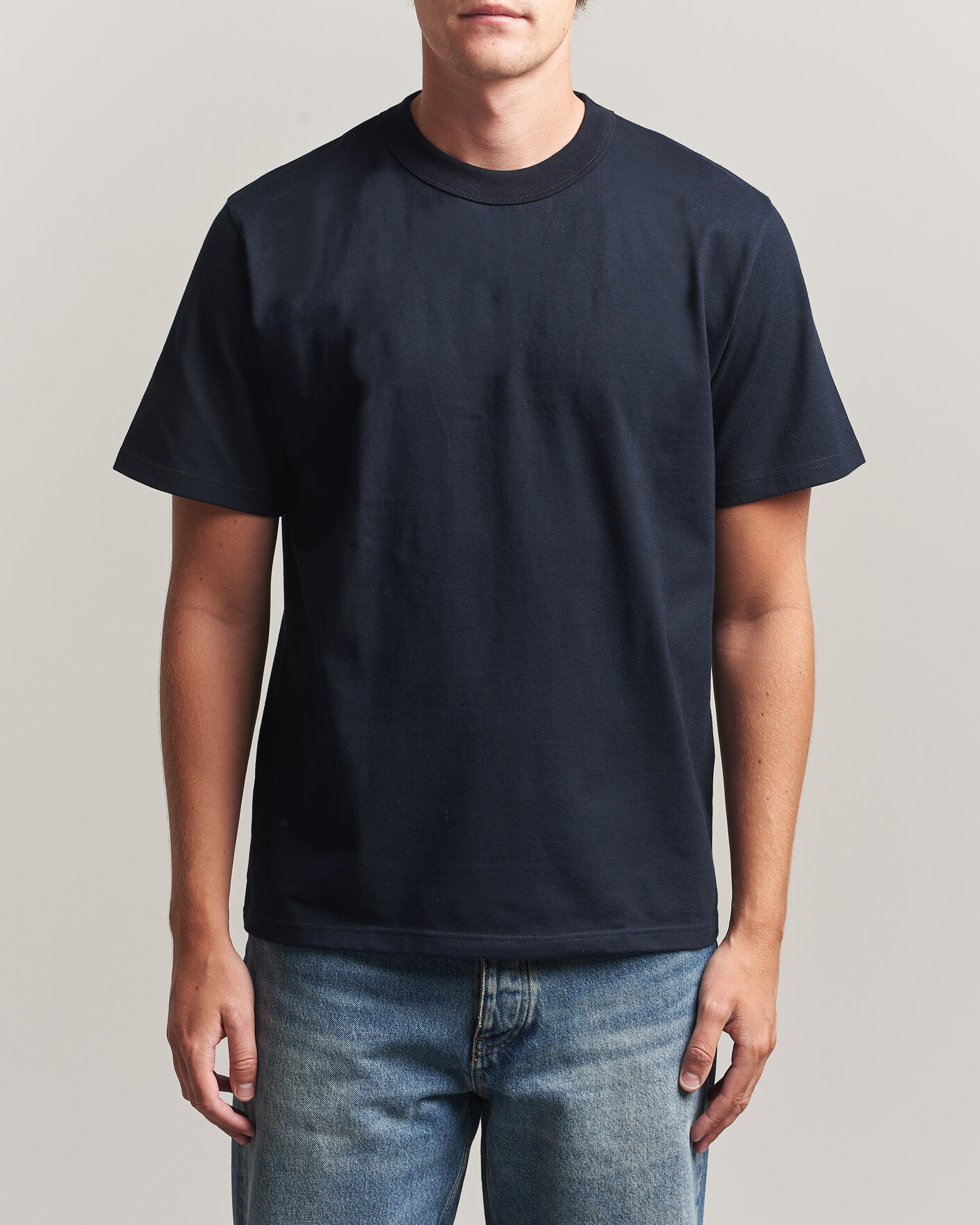 Hombres | Camisetas | Armor Lux for Care of Carl | Armor-lux 2-Pack Heritage Callac T-Shirt Rich Navy