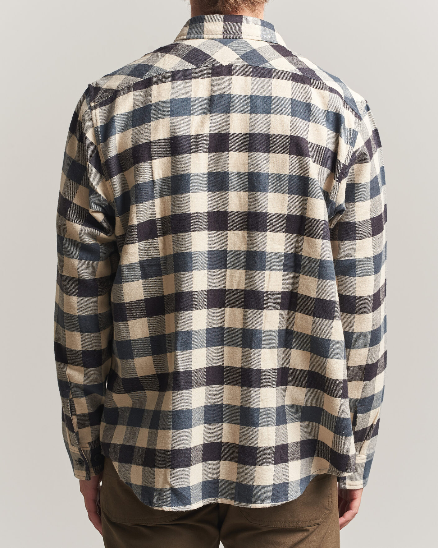 Hombres | Camisas | Filson | The Rangeland Flannel Shirt Charcoal