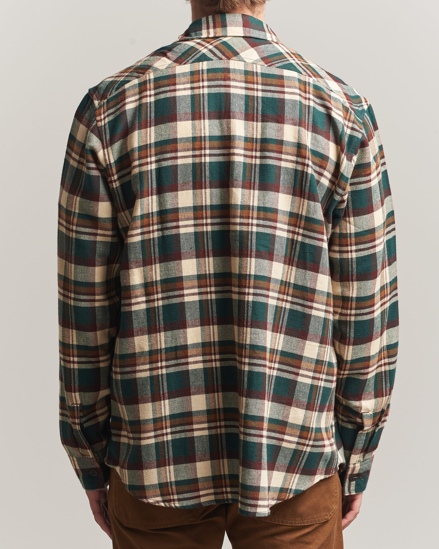 Hombres | Camisas | Filson | The Rangeland Flannel Shirt Green