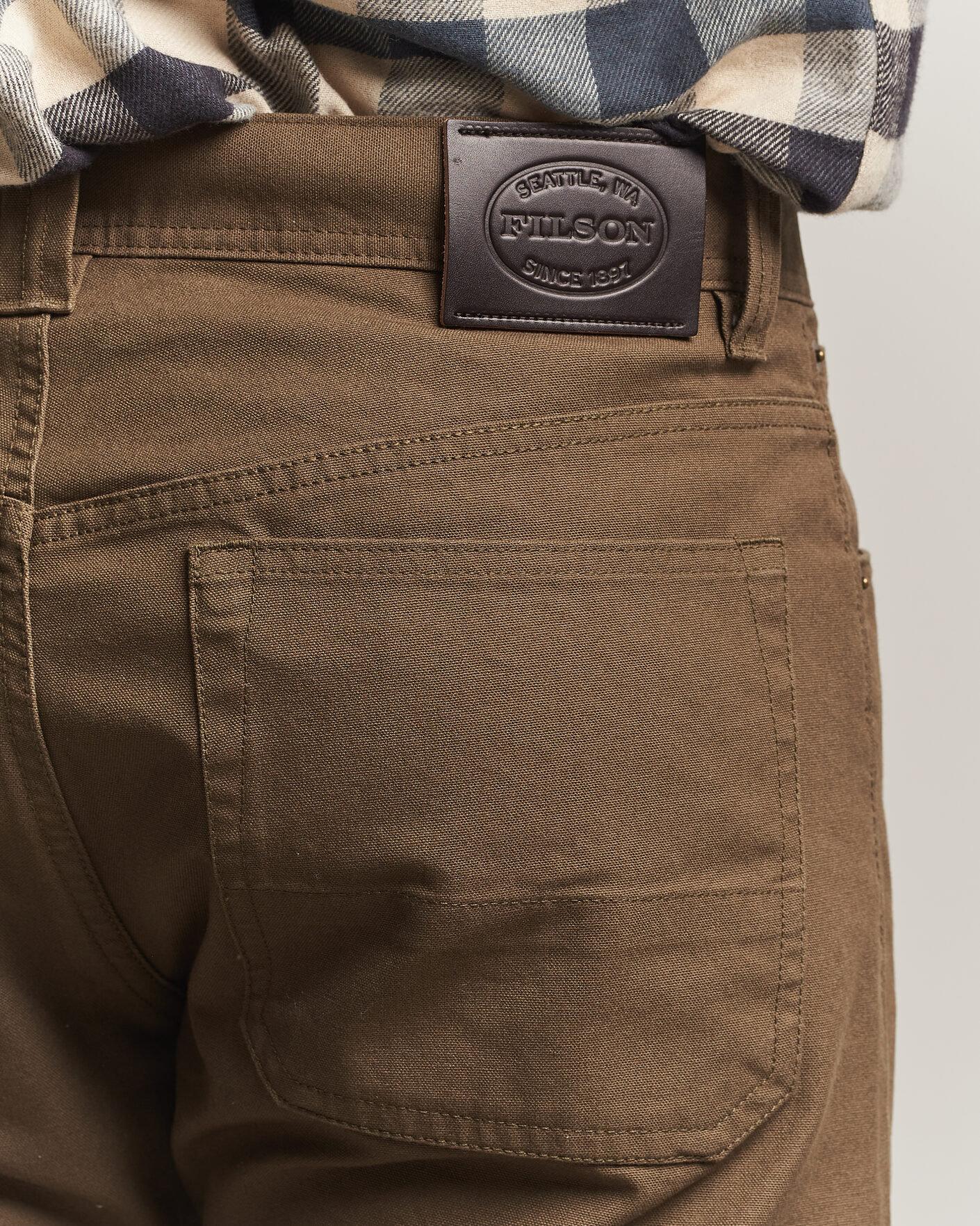 Hombres | Pantalones | Filson | Dry Tin 5-Pocket Pants Marsh Olive
