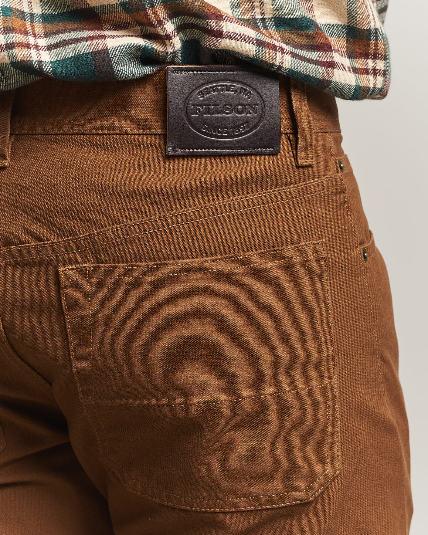 Hombres | Pantalones | Filson | Dry Tin 5-Pocket Pants Whiskey