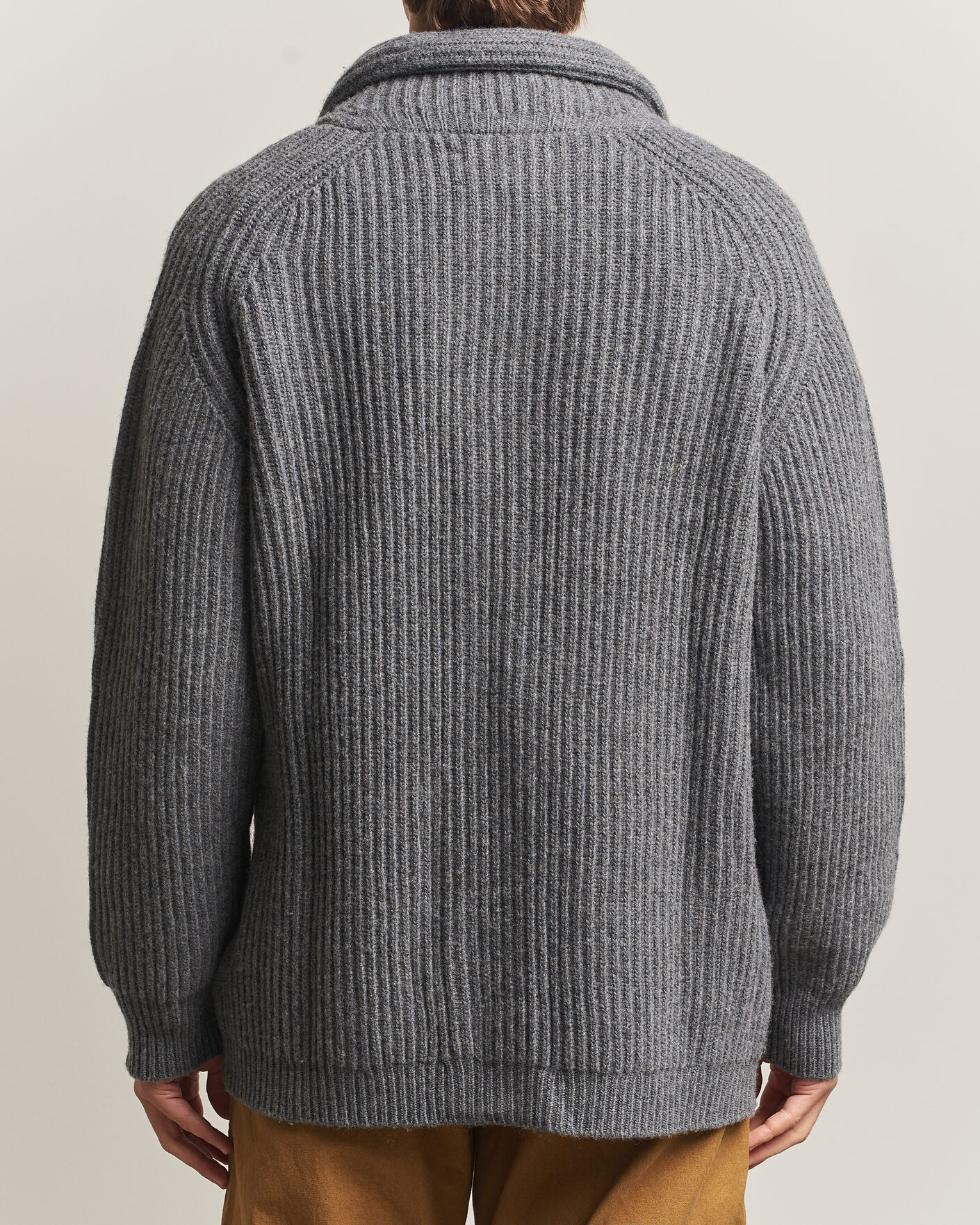 Hombres | Jerséis y prendas de punto | Filson | Bristol Cardigan Sweater Medium Grey Melange