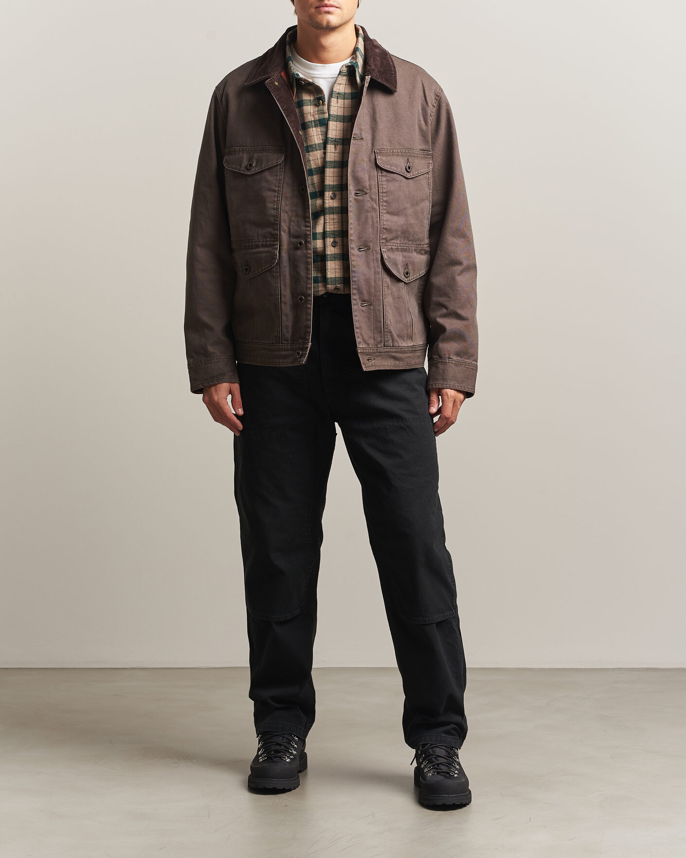 Hombres | Abrigos y chaquetas | Filson | Rustic Canvas Journeyman Canvas Jacket Bark