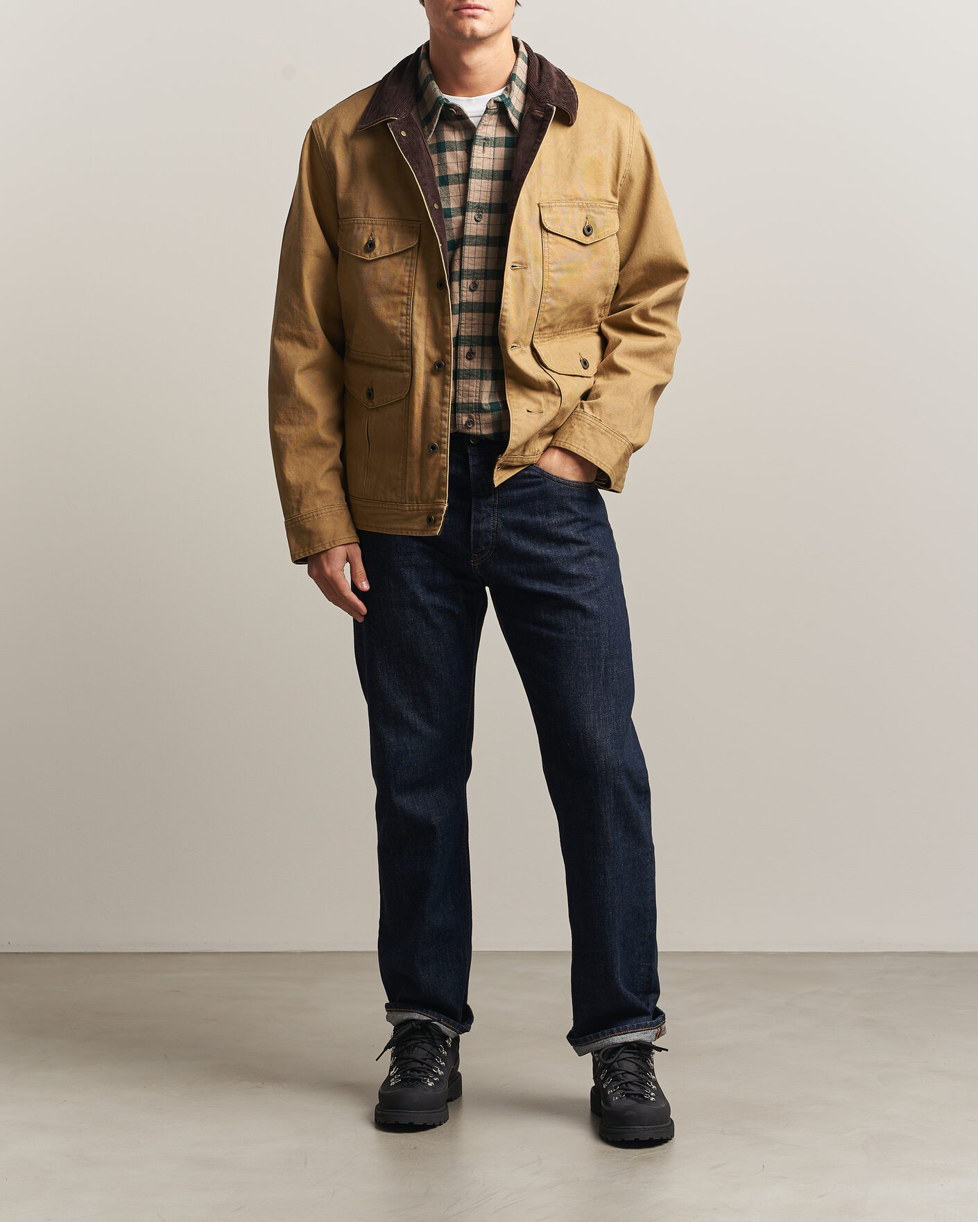 Hombres | Abrigos y chaquetas | Filson | Rustic Canvas Journeyman Canvas Jacket Antique Bronze