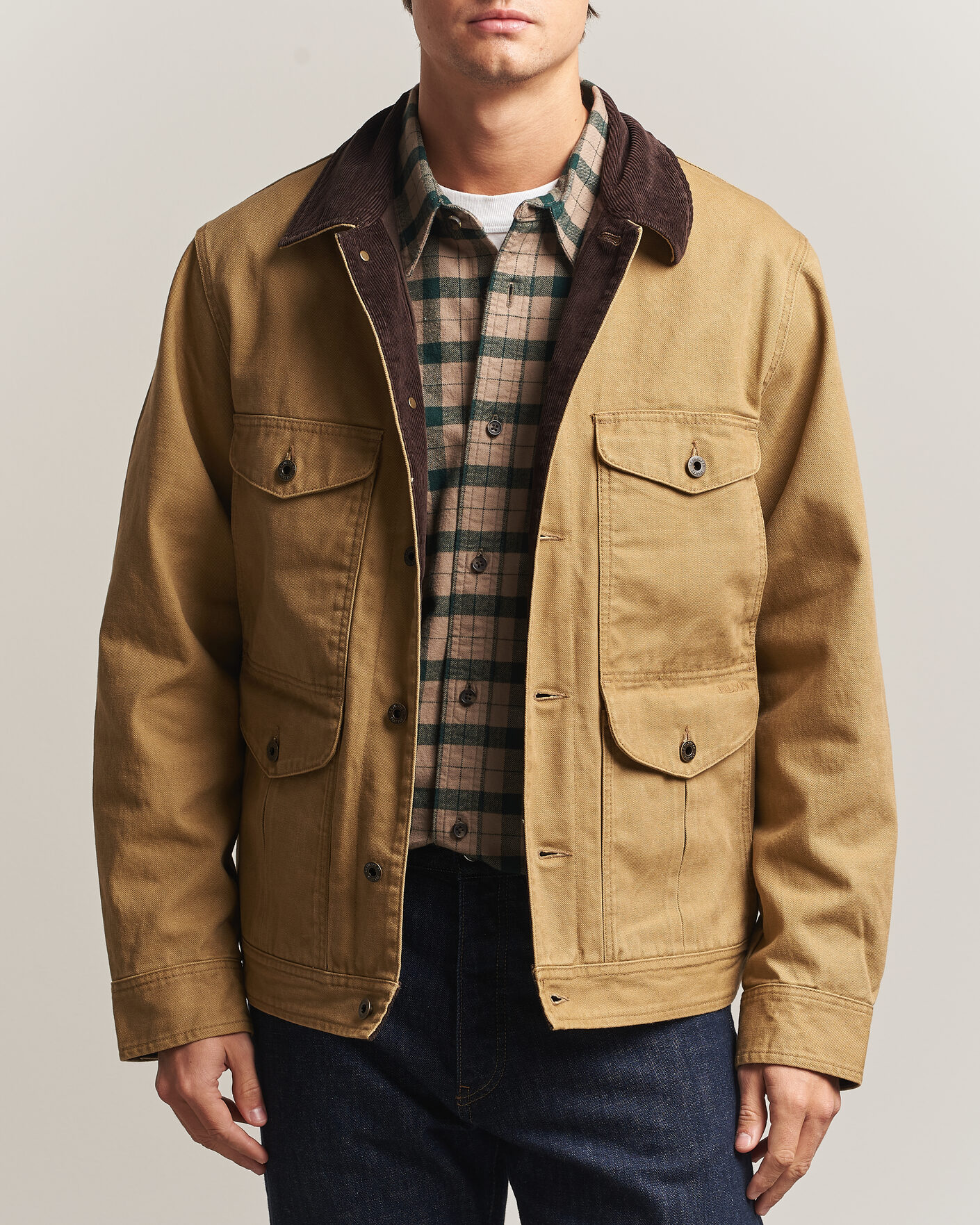 Hombres | Abrigos y chaquetas | Filson | Rustic Canvas Journeyman Canvas Jacket Antique Bronze