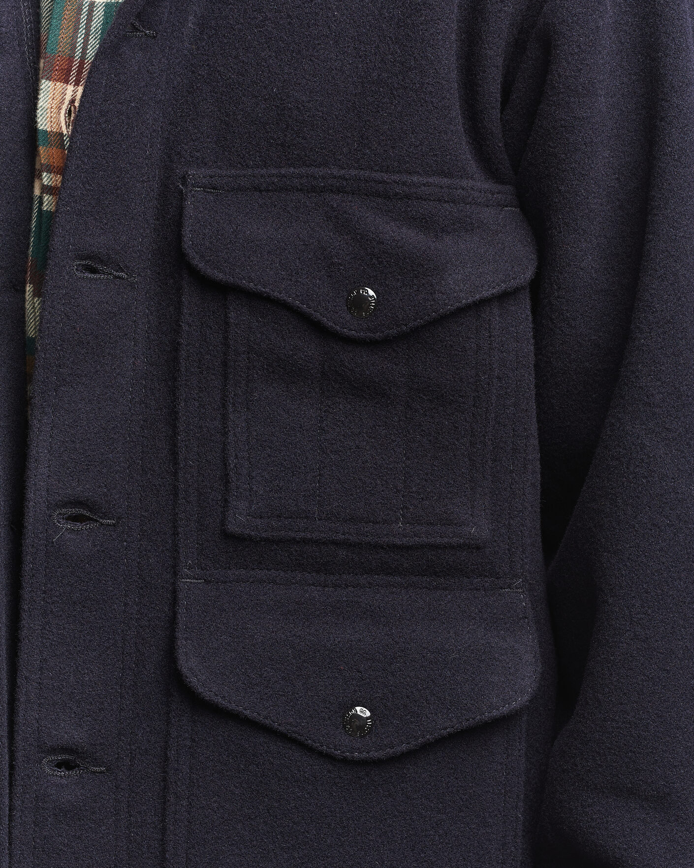 Hombres | Abrigos y chaquetas | Filson | Mackinaw Wool Cruiser Dark Navy