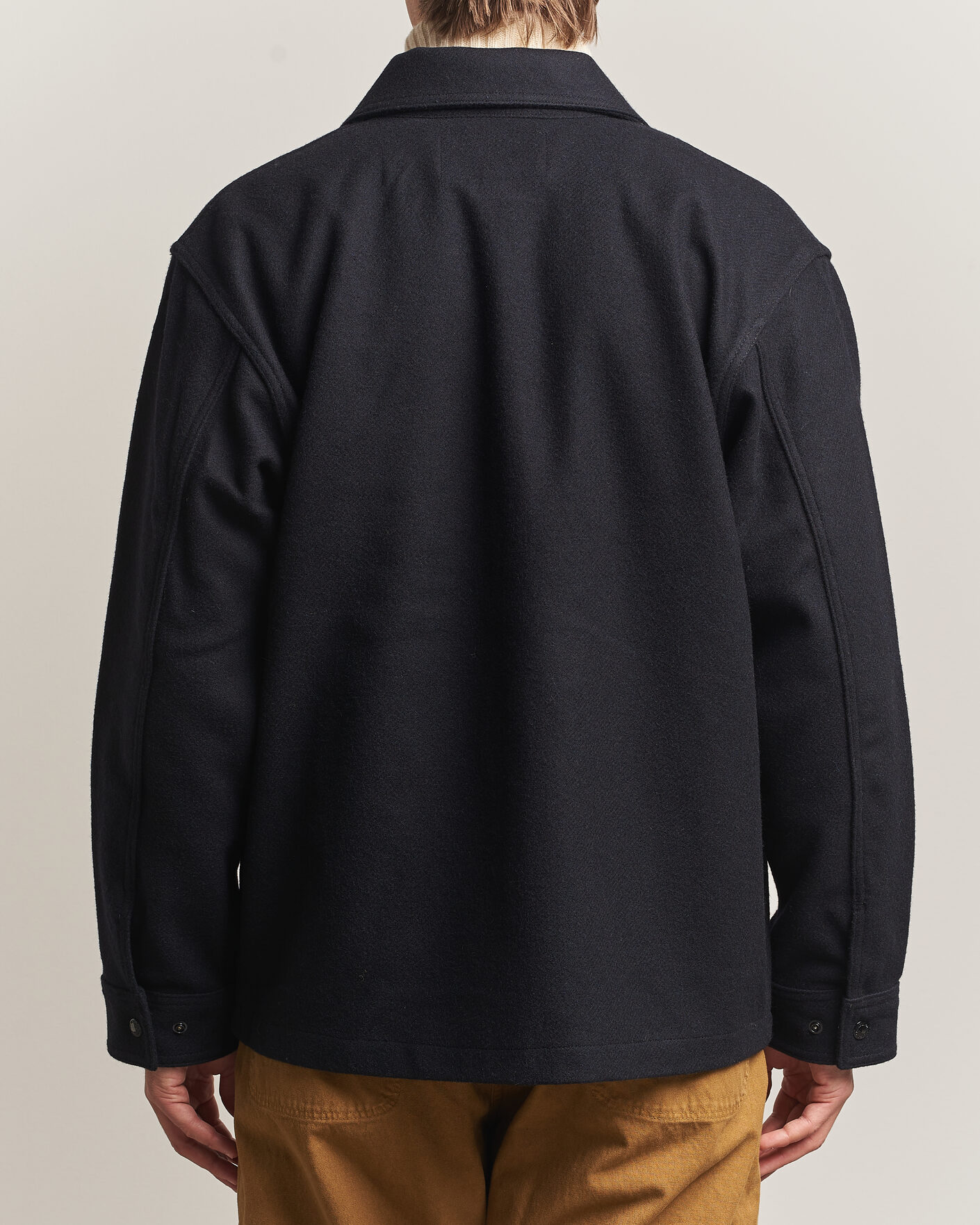 Hombres | Abrigos y chaquetas | Filson | Wool Cruiser Jac Shirt Dark Navy