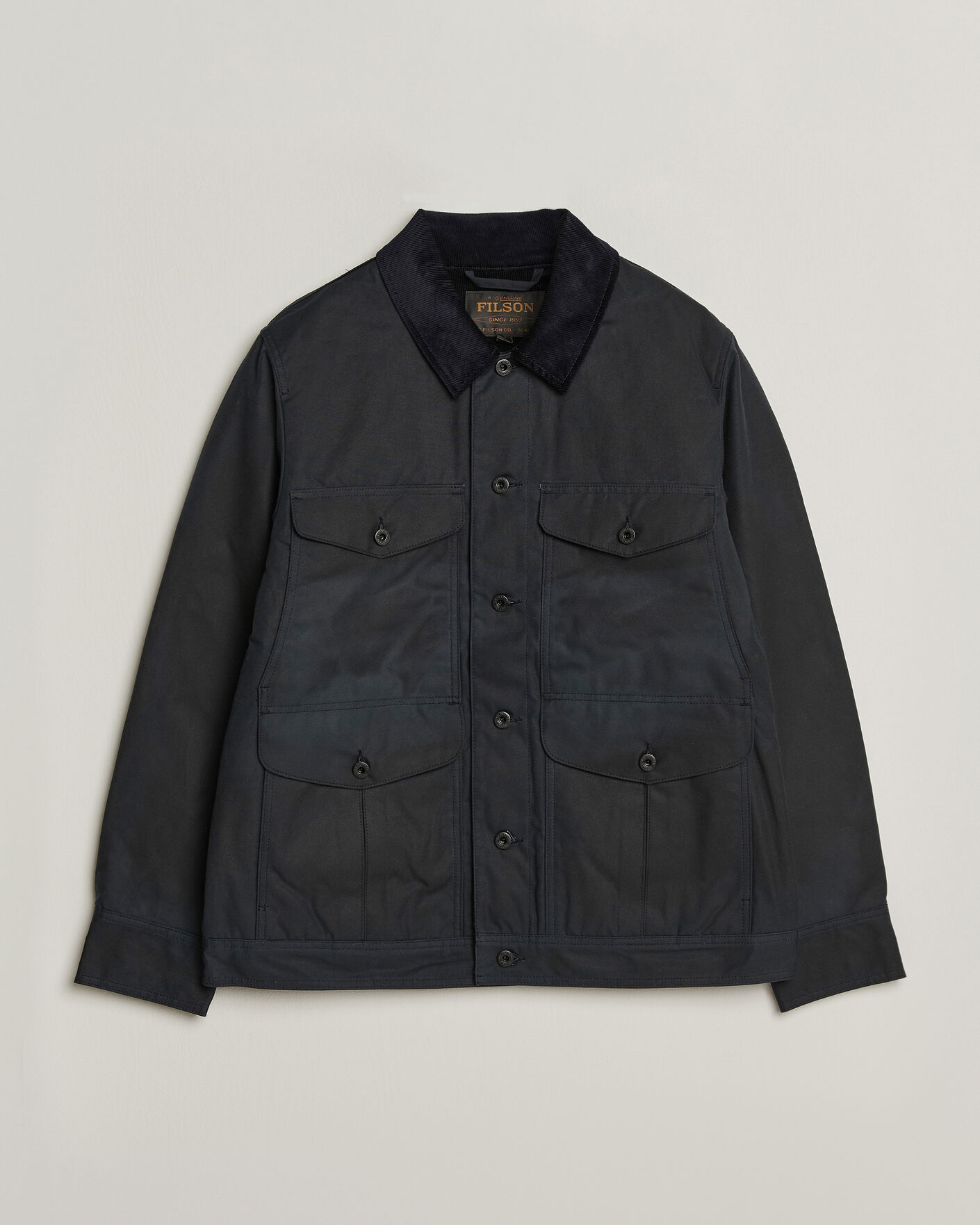 Hombres | Abrigos y chaquetas | Filson | Journeyman Cotton Shelter Cloth Jacket Harbor Blue