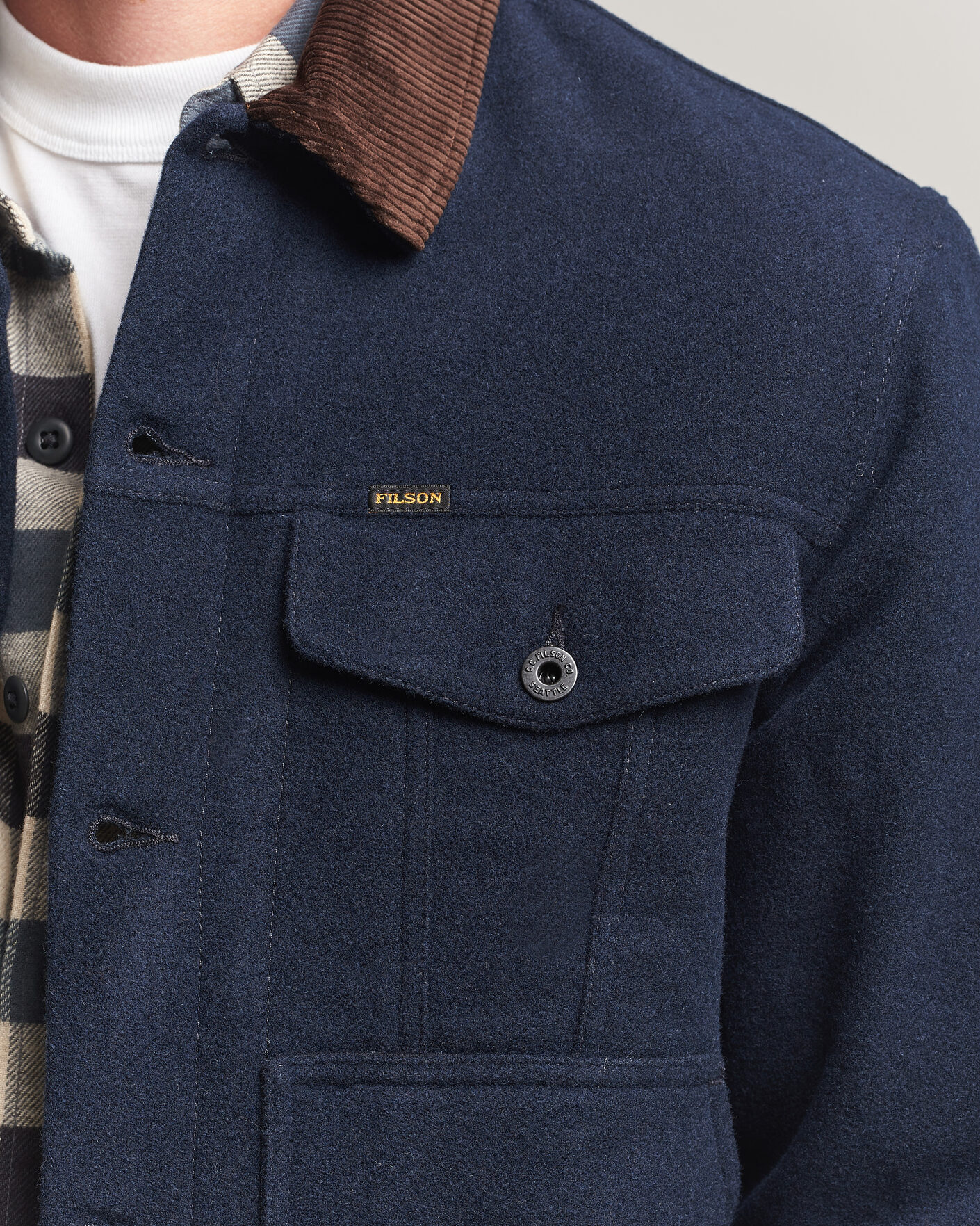 Hombres | Abrigos y chaquetas | Filson | Spokane Insulated Short Cruiser Navy