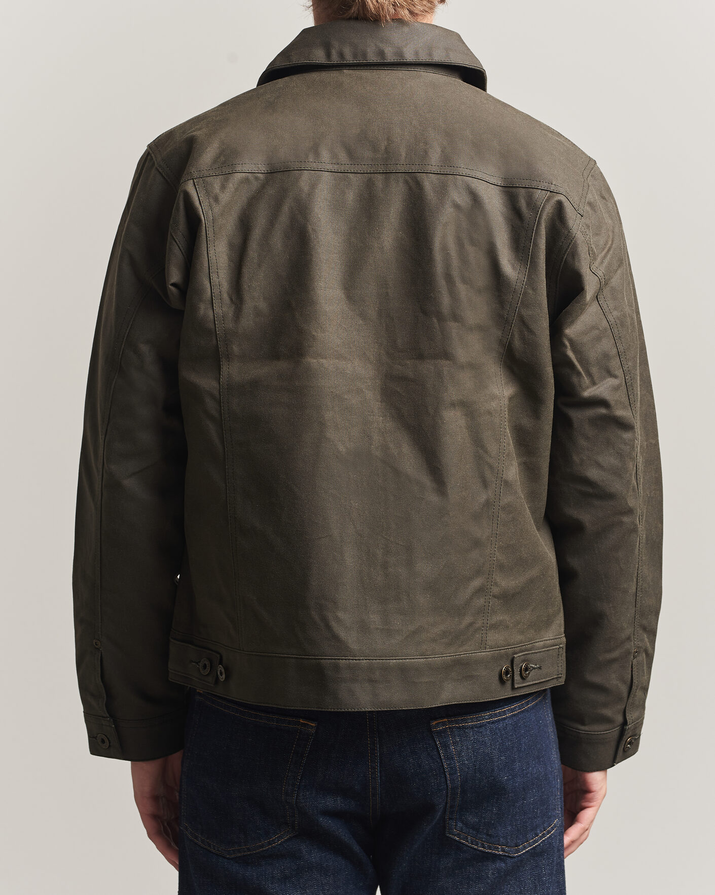 Hombres | Abrigos y chaquetas | Filson | Short Lined Tin Cloth Cruiser Beluga