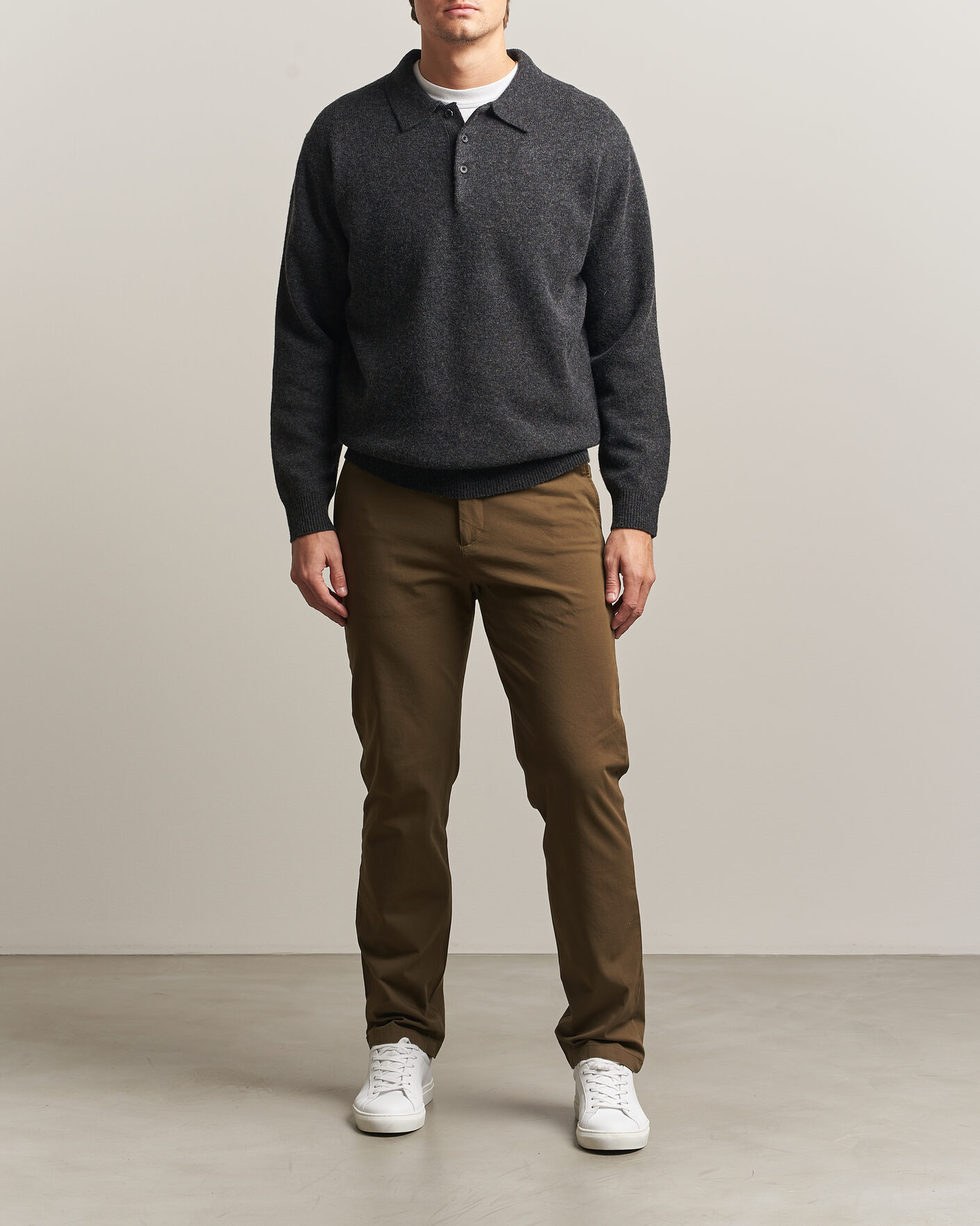 Hombres | Pantalones | Dockers | Cotton Slim Chino Dark Moss