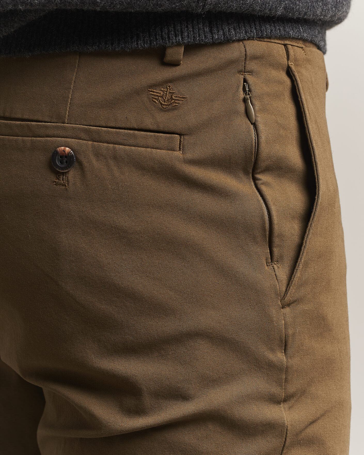 Hombres | Pantalones | Dockers | Cotton Slim Chino Dark Moss
