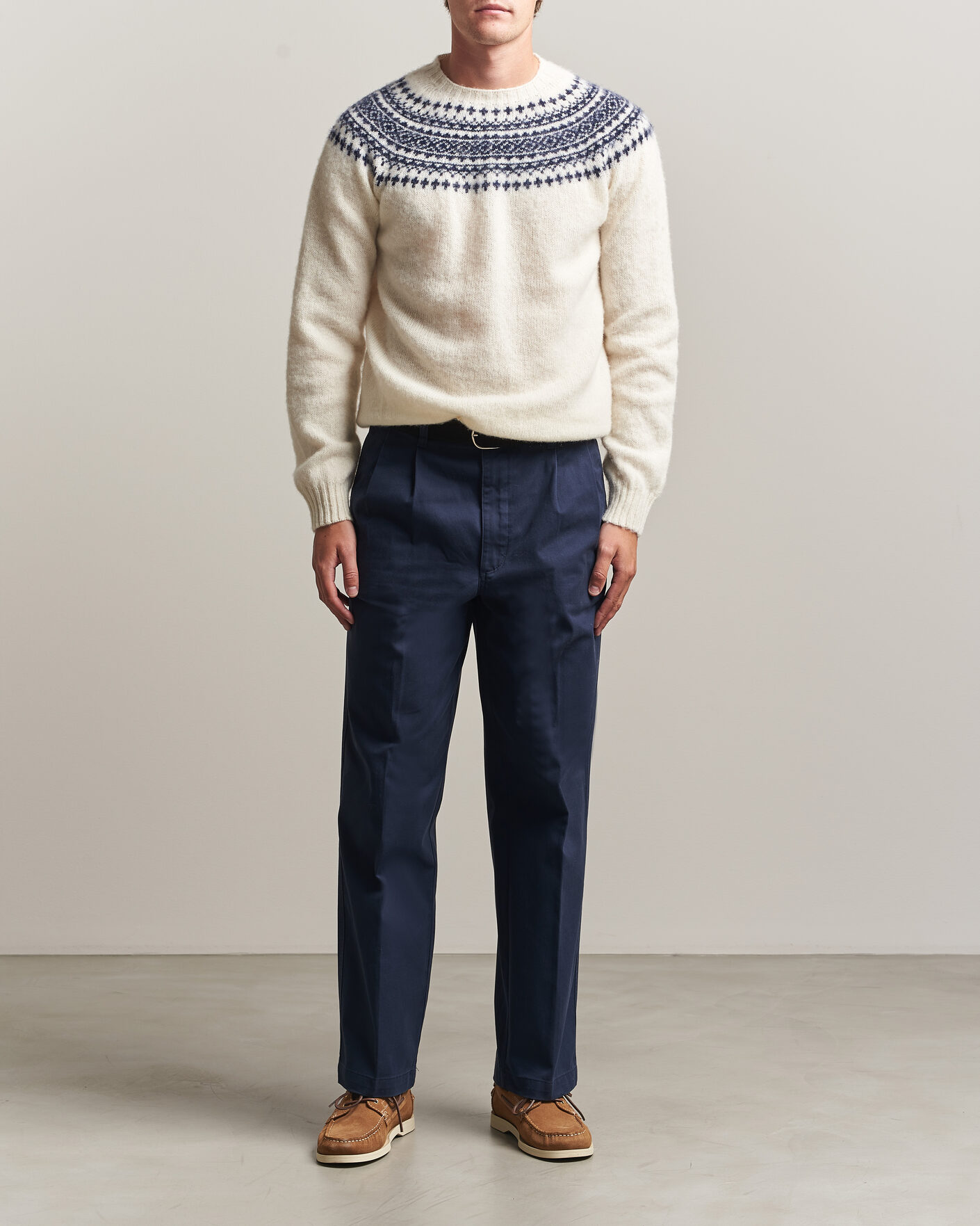 Hombres | Pantalones | Dockers | Original Pleated Chino Loose Navy