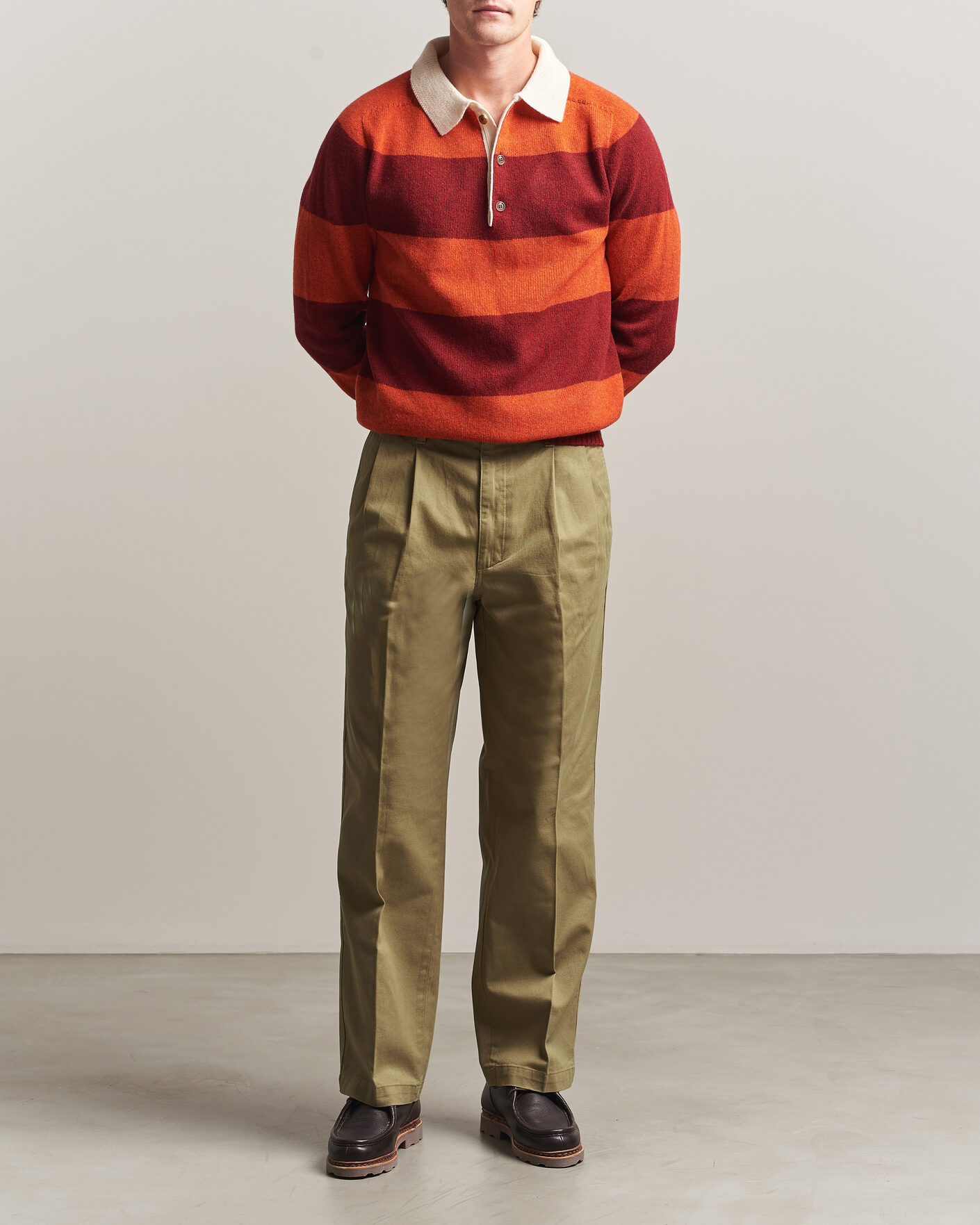 Hombres | Pantalones | Dockers | Original Pleated Chino Loose British Khaki