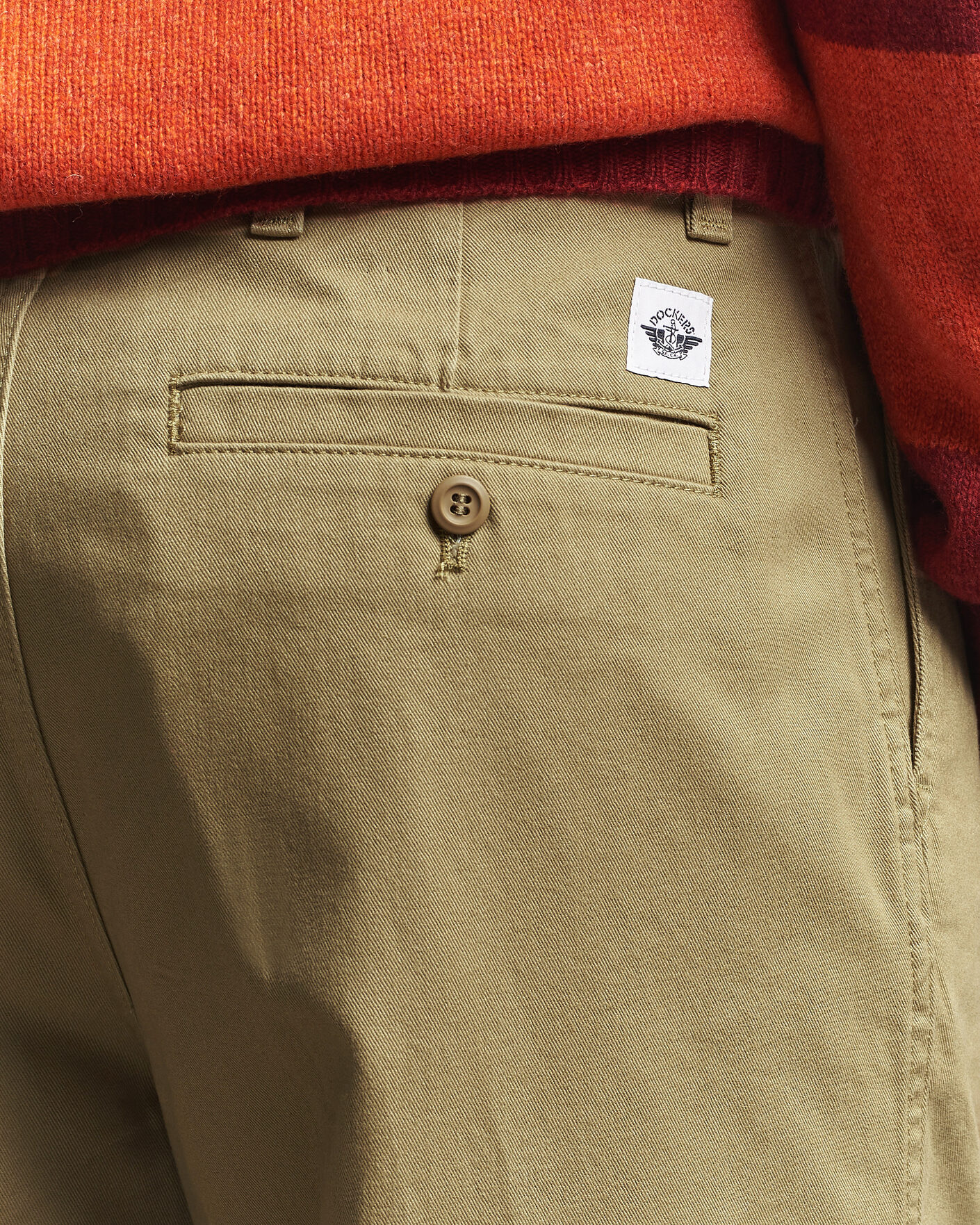 Hombres | Pantalones | Dockers | Original Pleated Chino Loose British Khaki