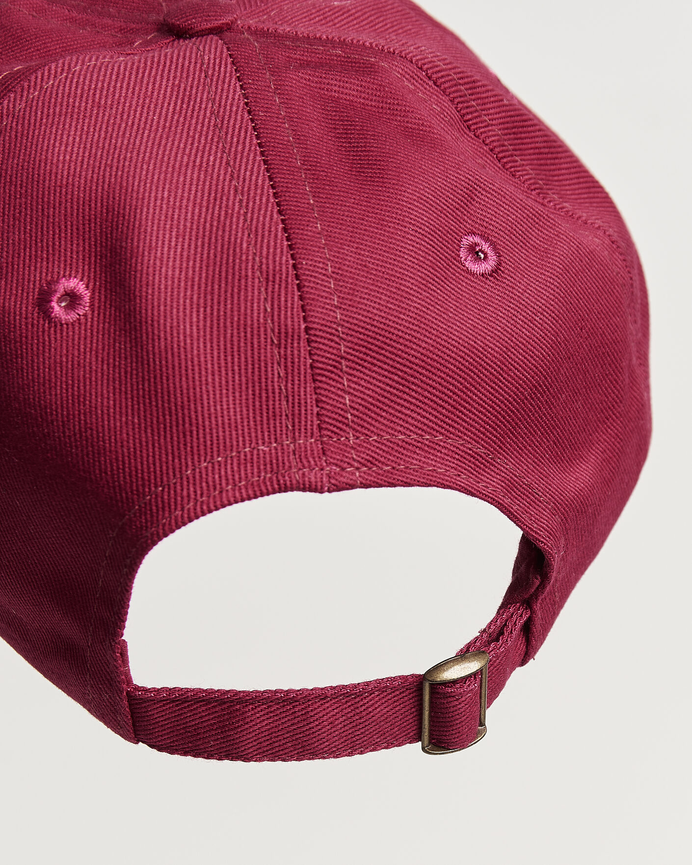 Hombres | Sombreros y gorras | Drake's | Home Comforts Twill Baseball Cap Red