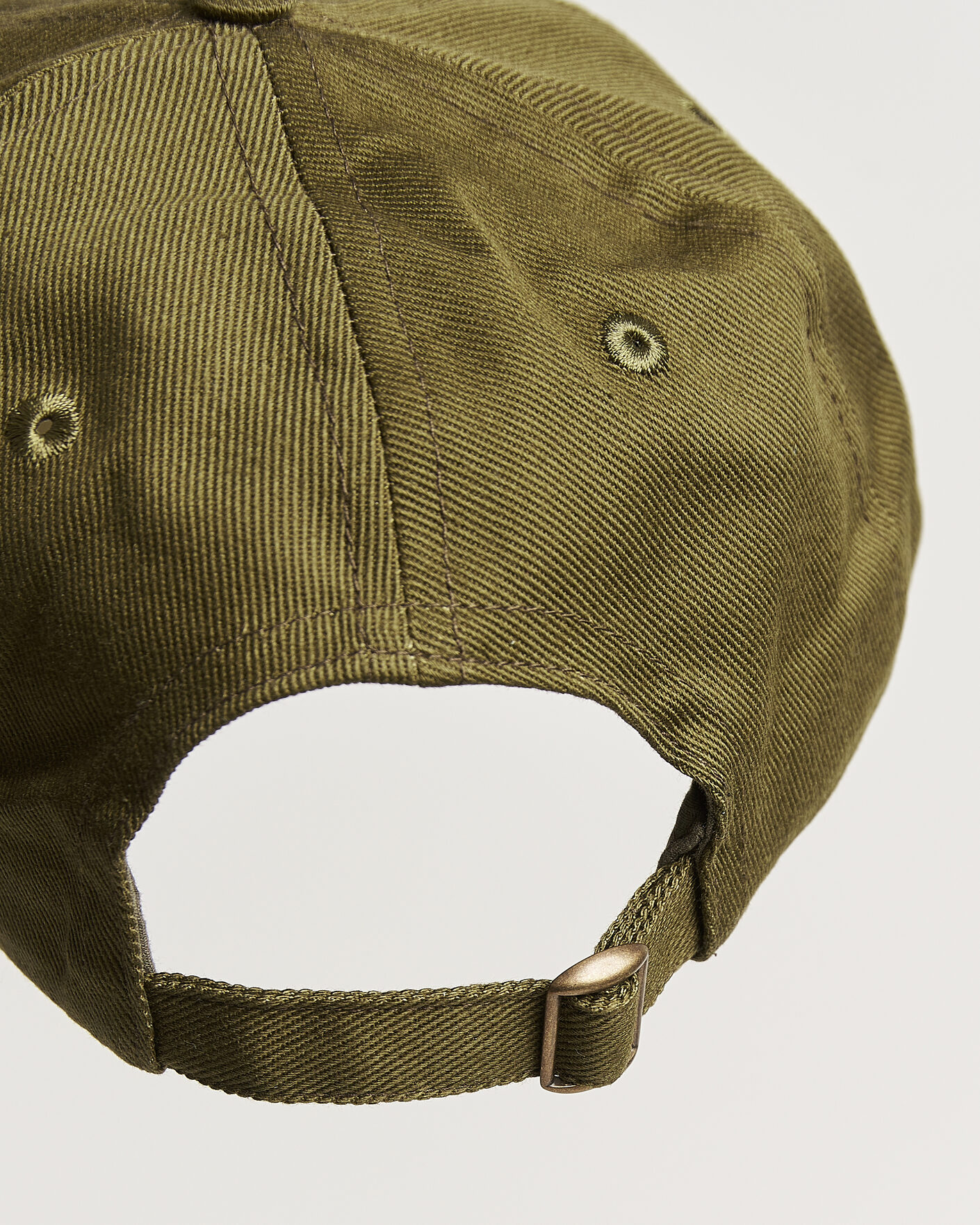 Hombres | Sombreros y gorras | Drake's | Home Comforts Twill Baseball Cap Brown