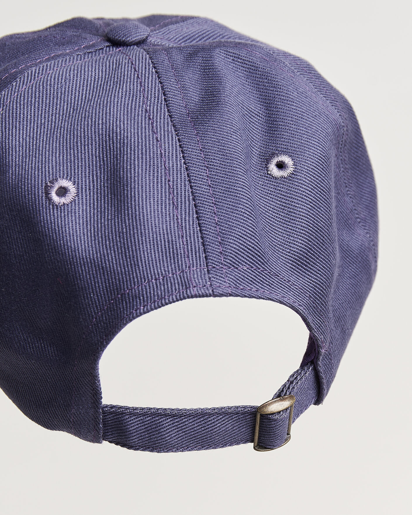 Hombres | Sombreros y gorras | Drake's | Clock Twill Baseball Cap Navy