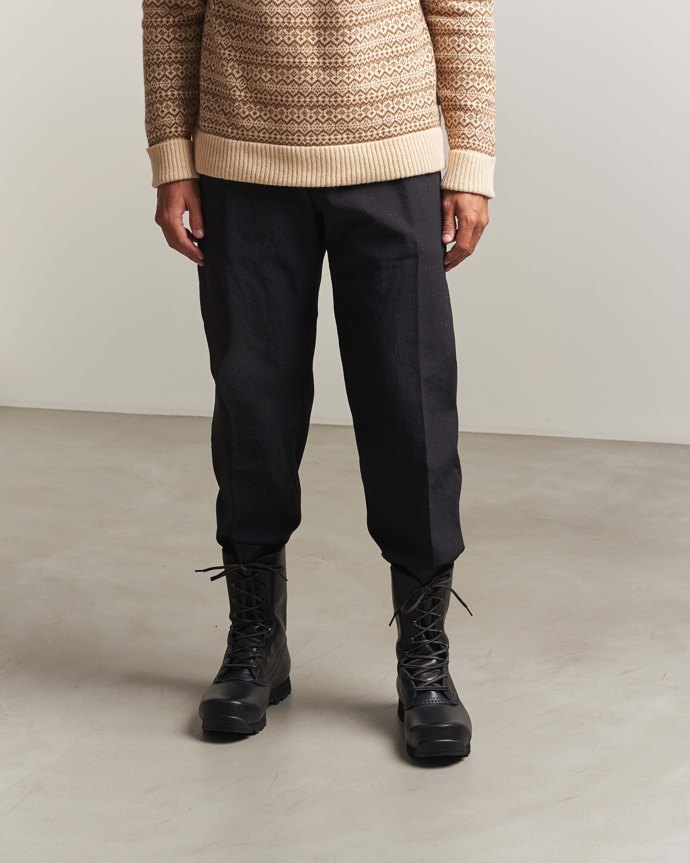 Hombres | Botas | Lundhags | Forest II Wide Boot Black