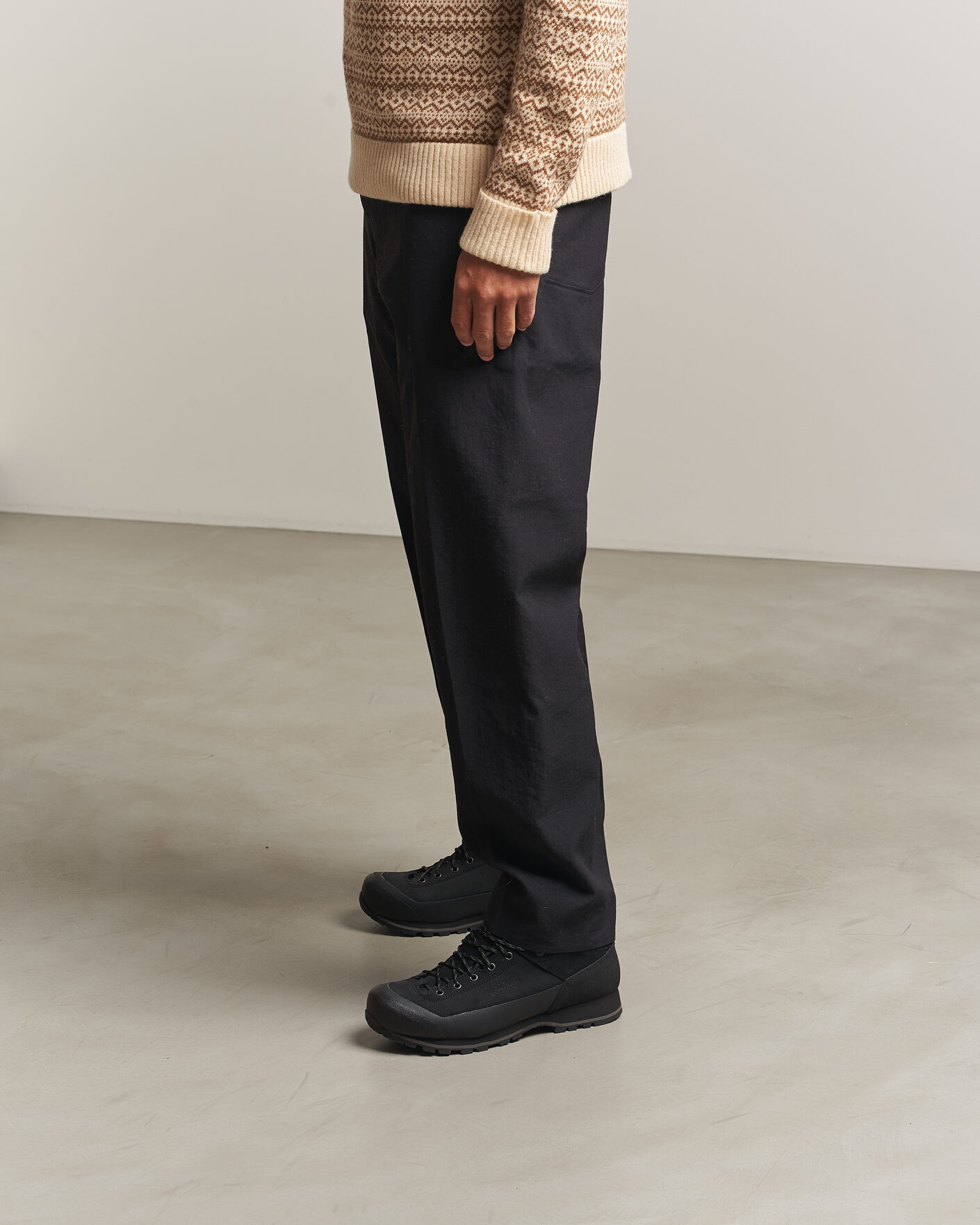 Hombres | Botas | Lundhags | Bjerg II Hiking Boot Black