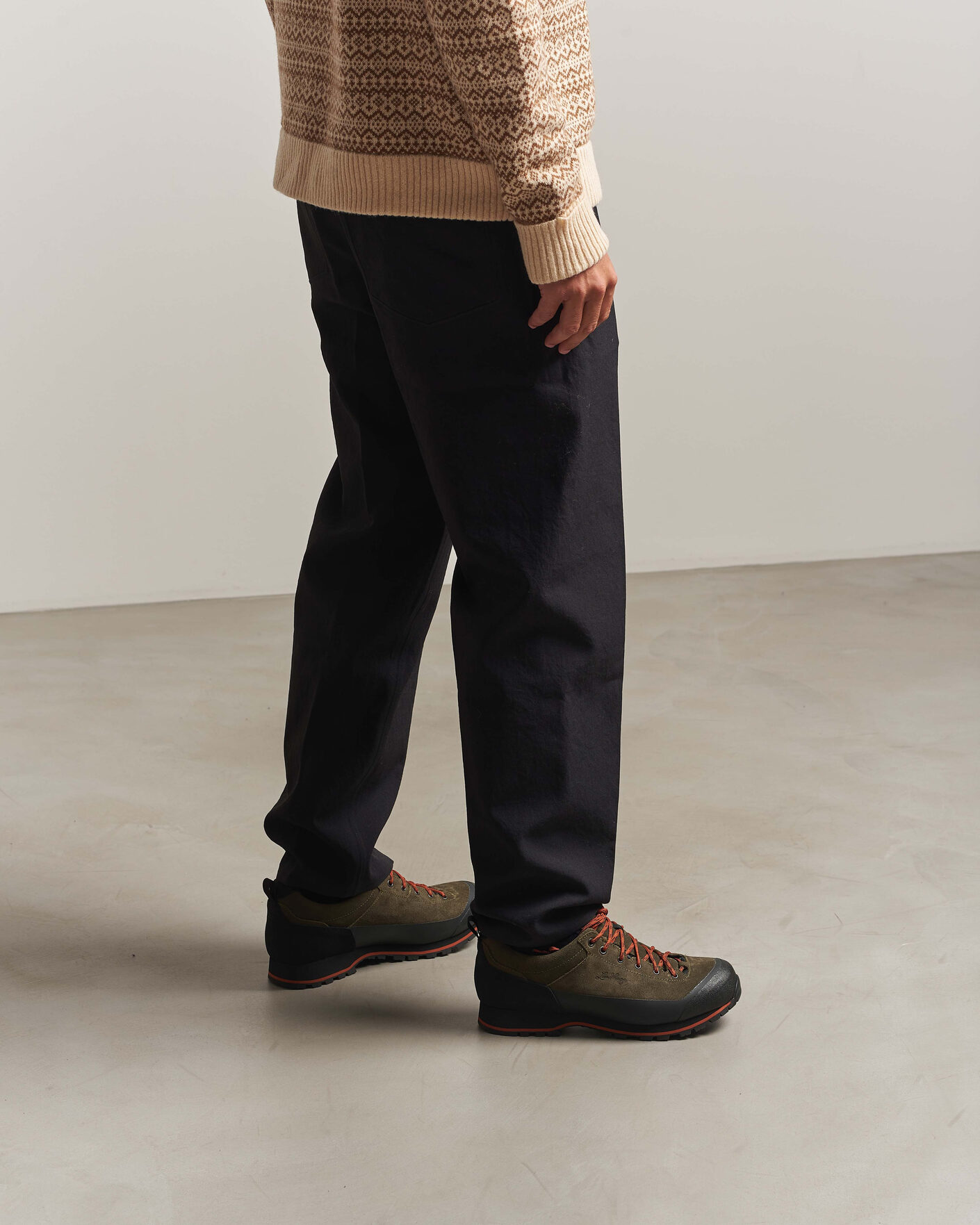 Hombres | Botas | Lundhags | Bjerg II Hiking Shoe Dark Moss