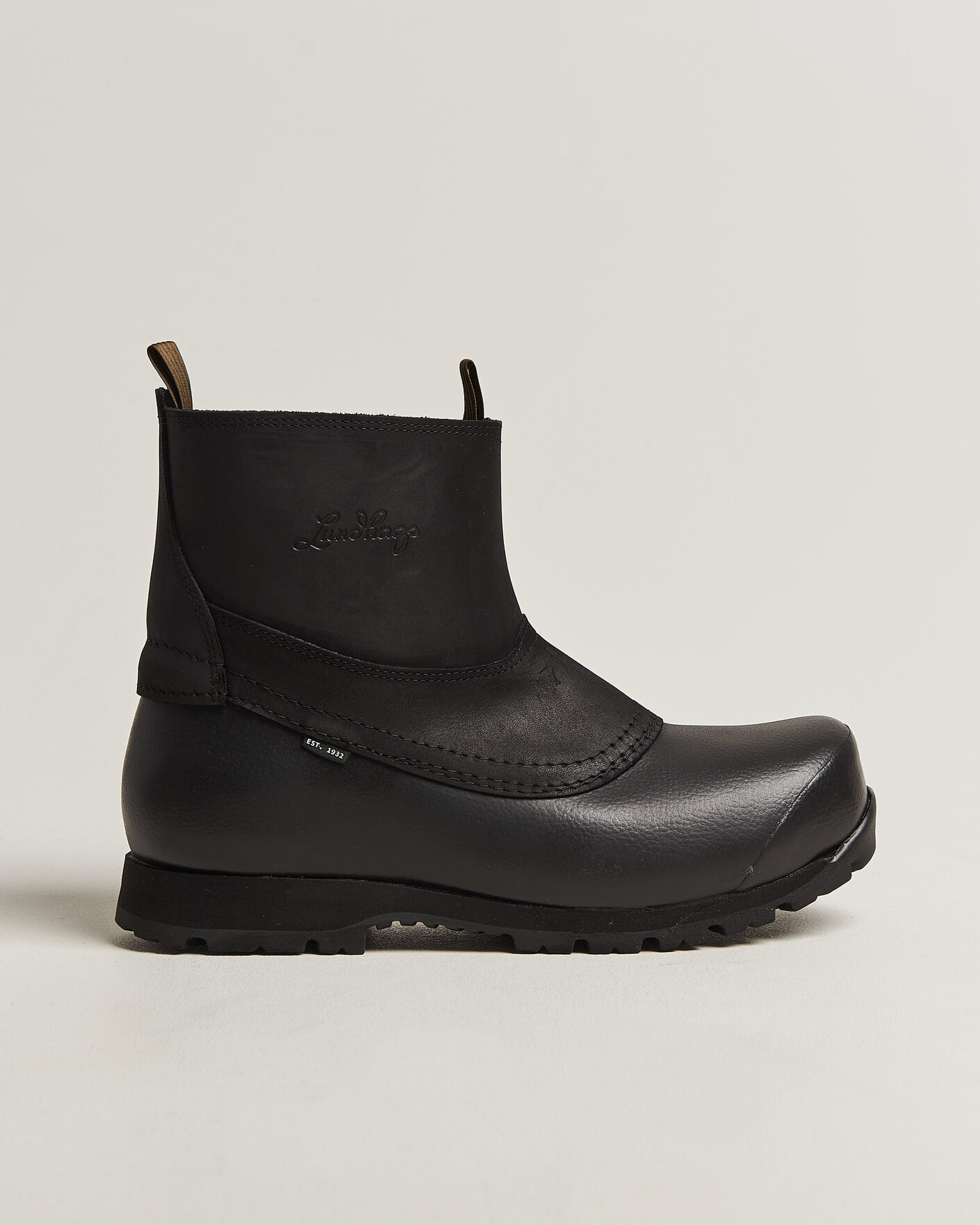 Hombres | Botas | Lundhags | Myrk Insulated Pull On Boot Black
