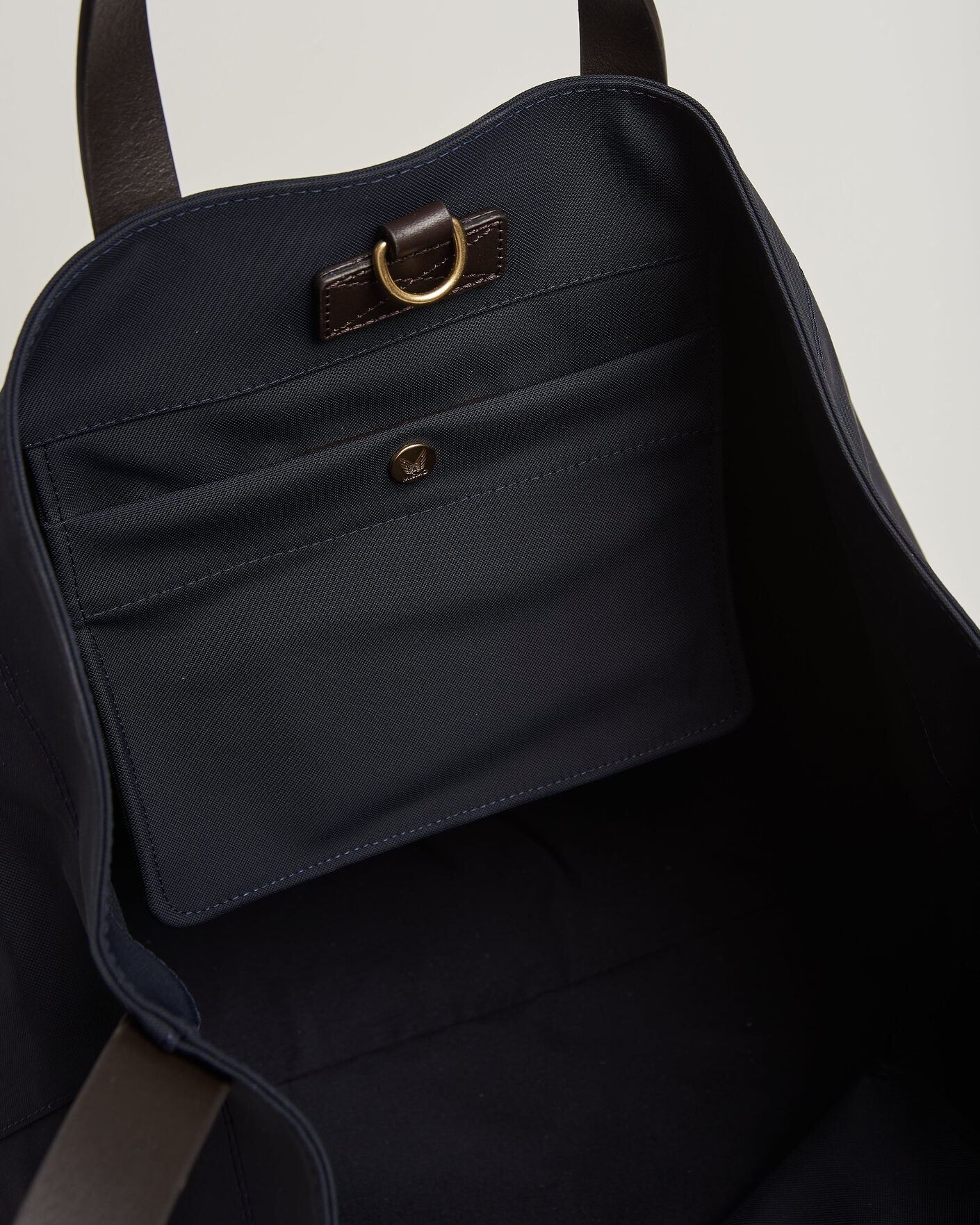 Hombres | Bolsos | Mismo | M/S Companion Tote Bag Navy/Dark Brown