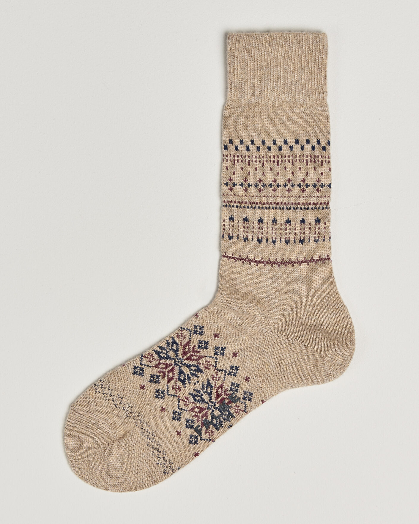 Hombres | Ropa interior y calcetines | Falke | Sky Limit Fairisle Socks Beige Melange