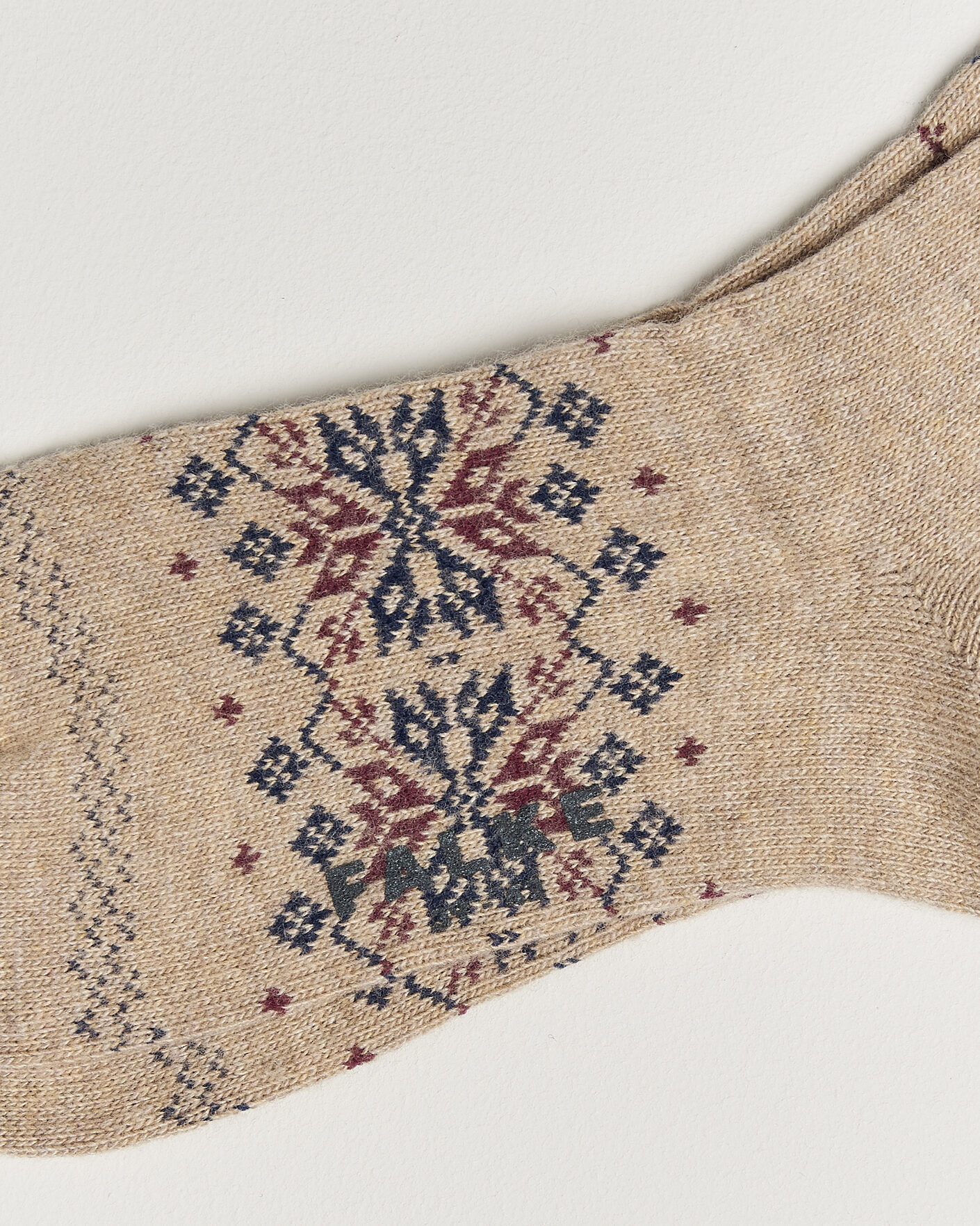 Hombres | Ropa interior y calcetines | Falke | Sky Limit Fairisle Socks Beige Melange