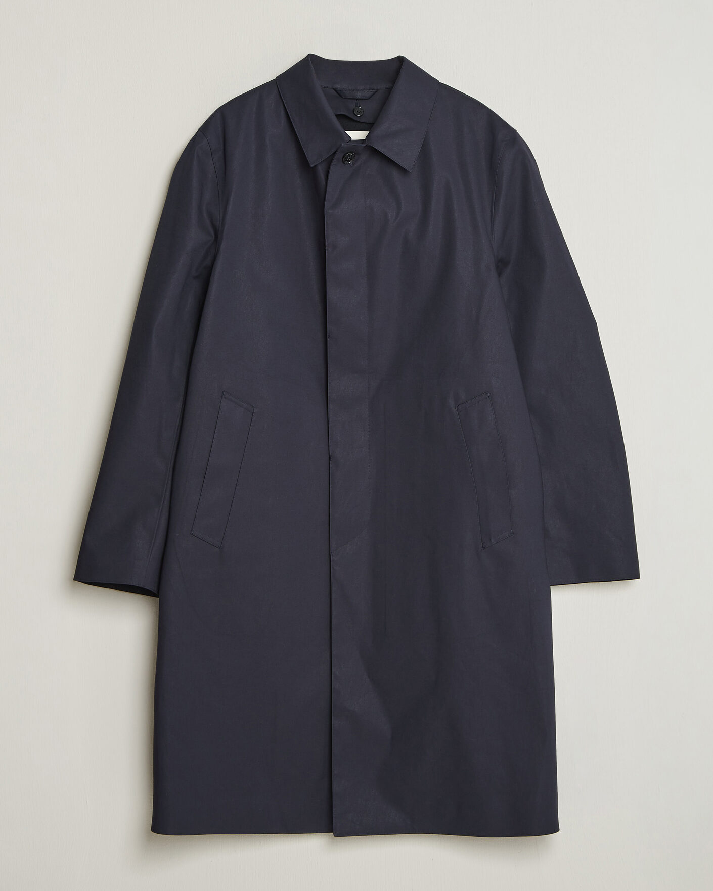 Hombres | Abrigos y chaquetas | Mackintosh | Dunkeld Car Coat Navy
