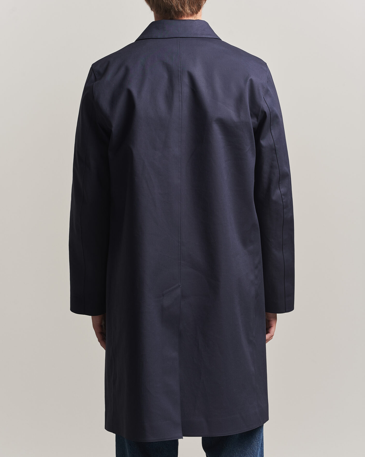 Hombres | Abrigos y chaquetas | Mackintosh | Dunkeld Car Coat Navy