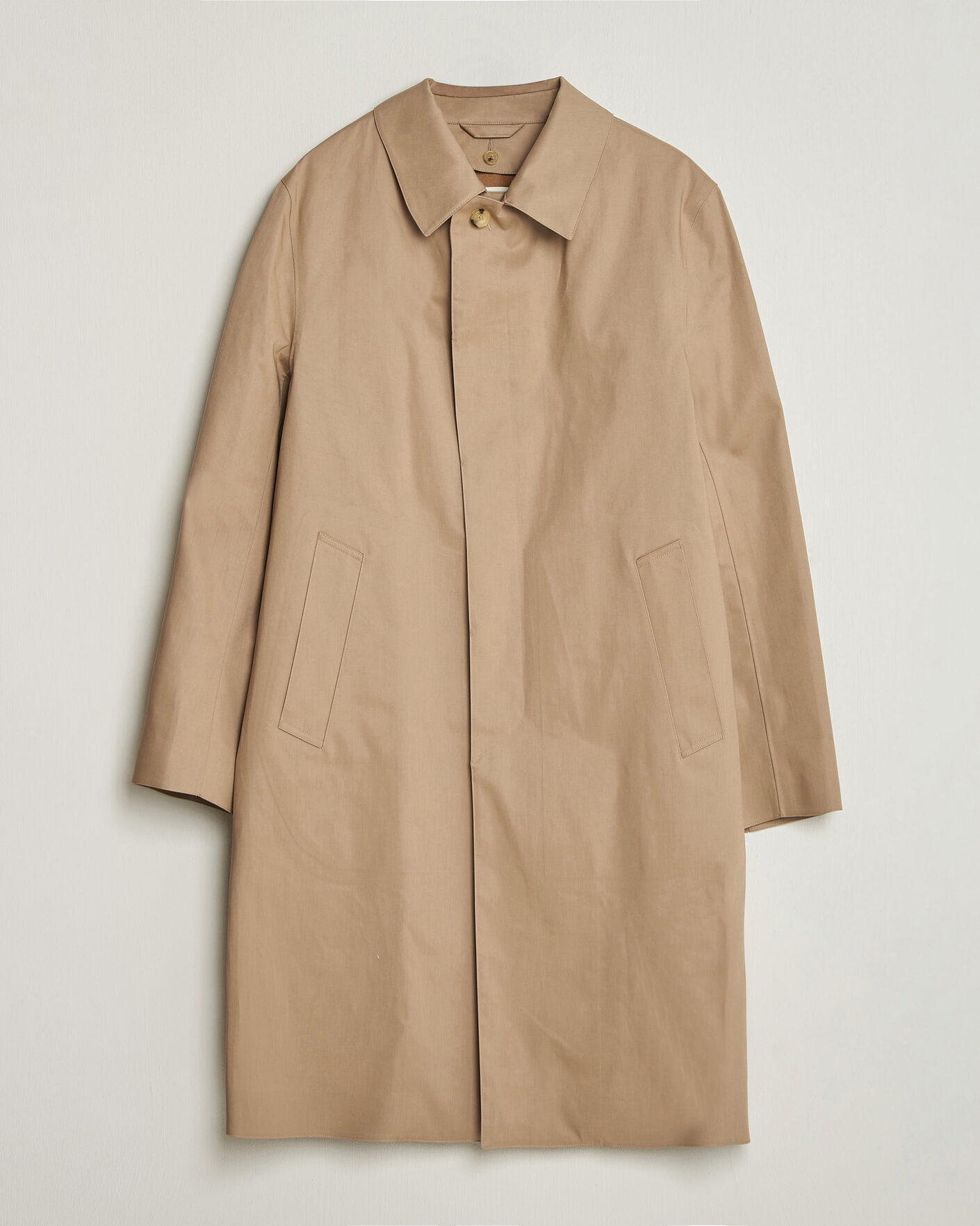 Hombres | Abrigos y chaquetas | Mackintosh | Dunkeld Car Coat Fawn