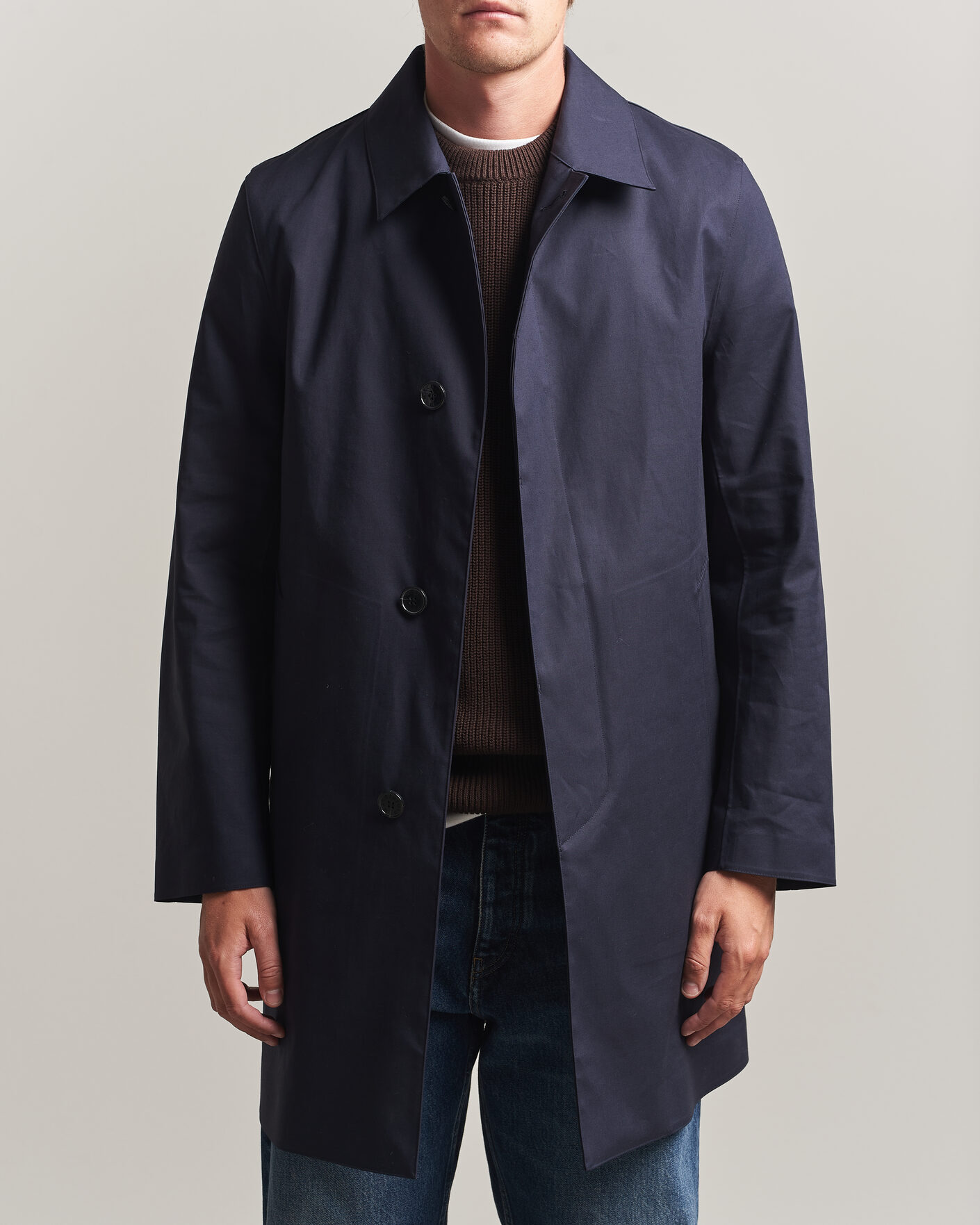 Hombres | Abrigos y chaquetas | Mackintosh | Dunoon Car Coat Navy
