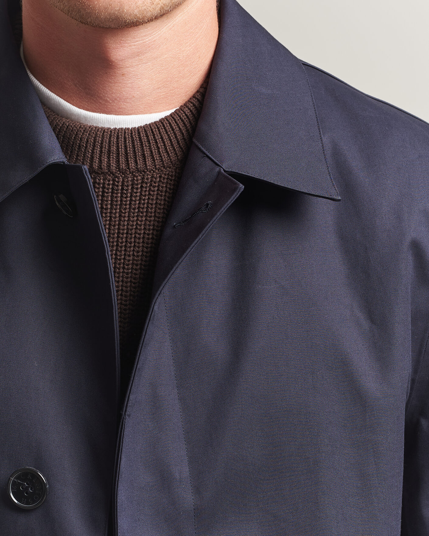 Hombres | Abrigos y chaquetas | Mackintosh | Dunoon Car Coat Navy
