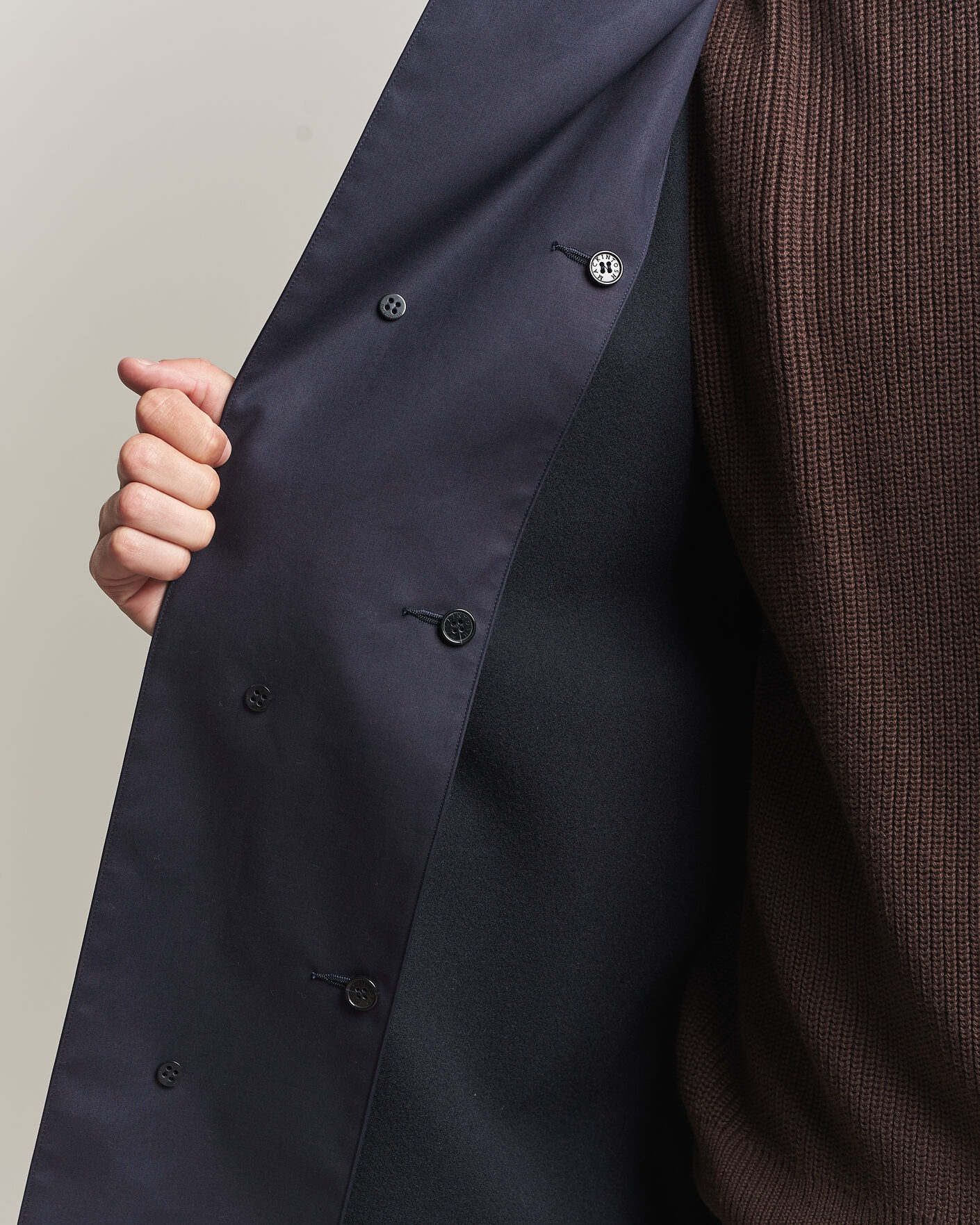 Hombres | Abrigos y chaquetas | Mackintosh | Dunoon Car Coat Navy