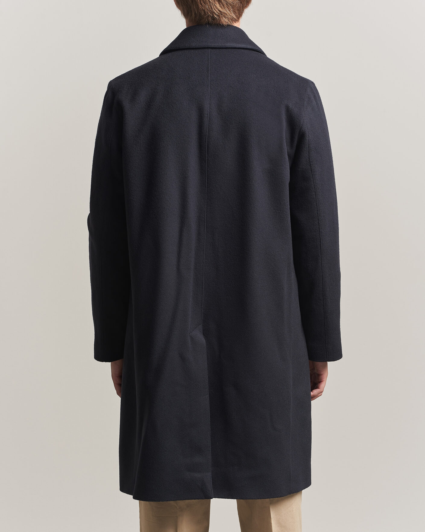 Hombres | Abrigos y chaquetas | Mackintosh | Dunkeld Wool/Cashmere Coat Navy