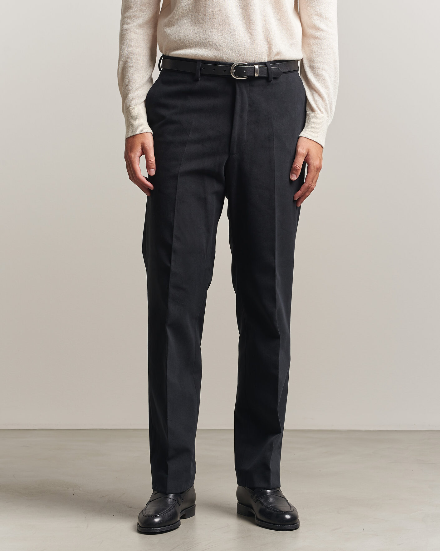 Hombres | Pantalones | Oscar Jacobson | Del S Trousers Black