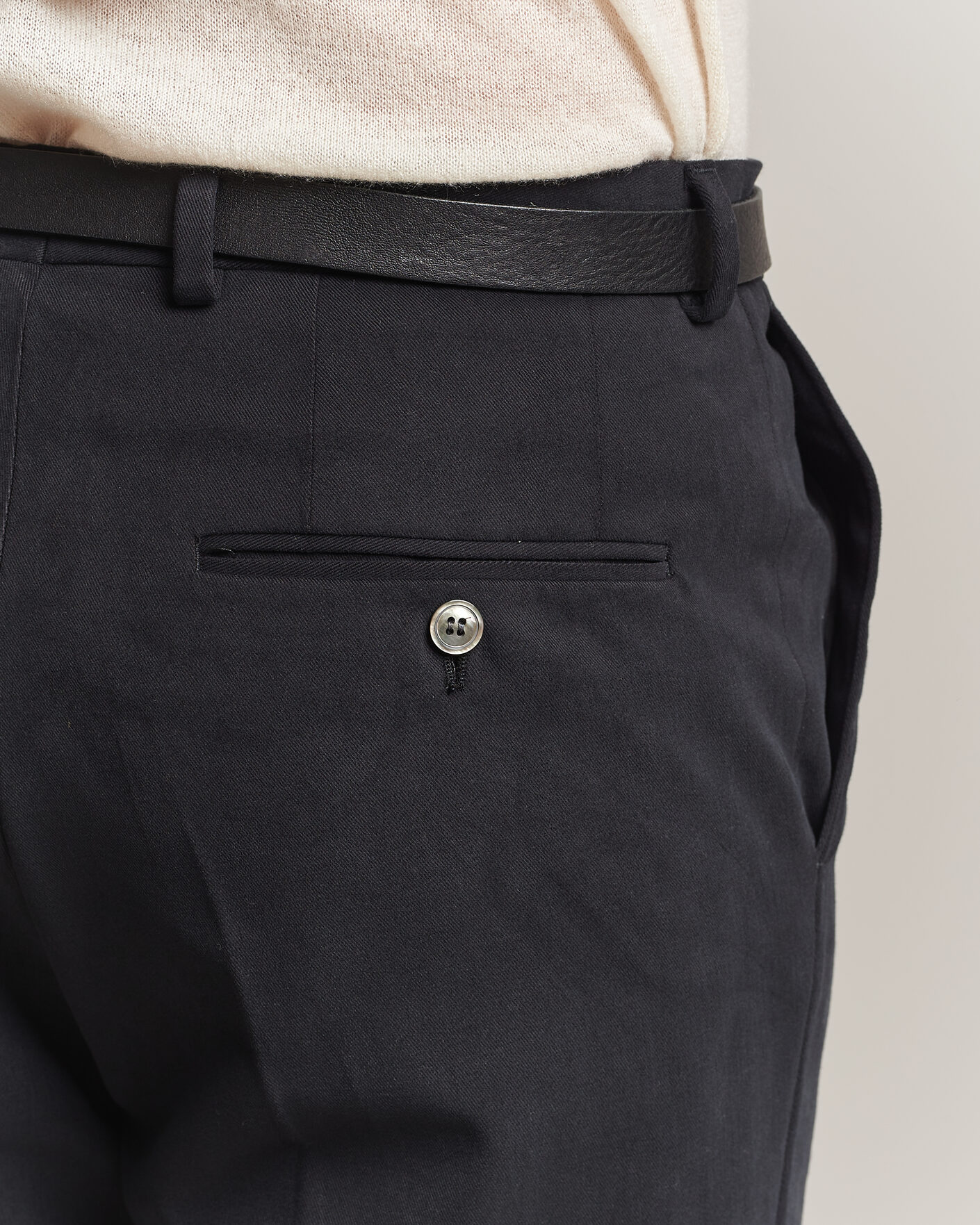 Hombres | Pantalones | Oscar Jacobson | Del S Trousers Black