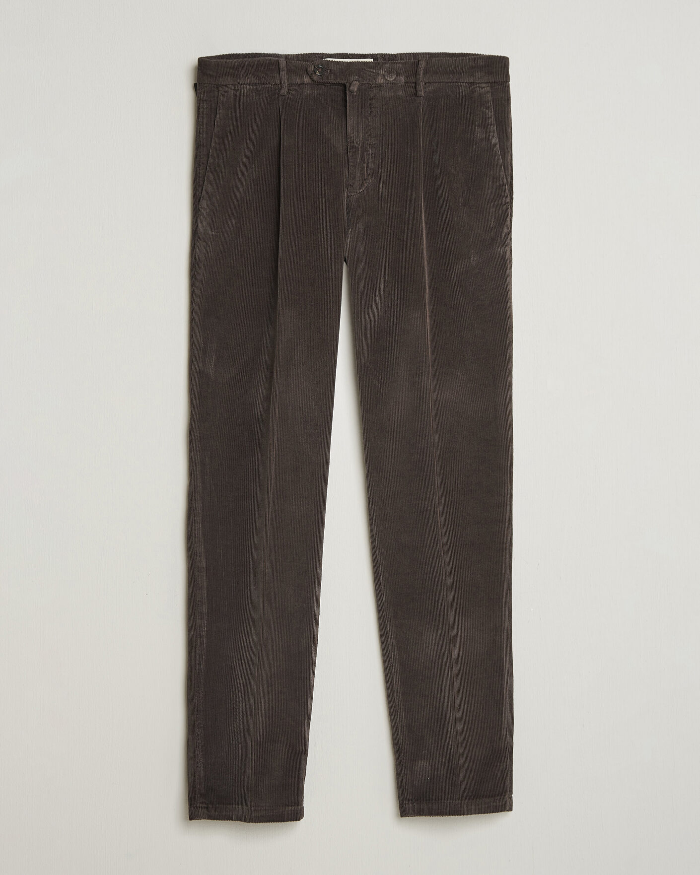 Hombres | Pantalones | Briglia 1949 | Easy Fit Corduroy Trousers Brown