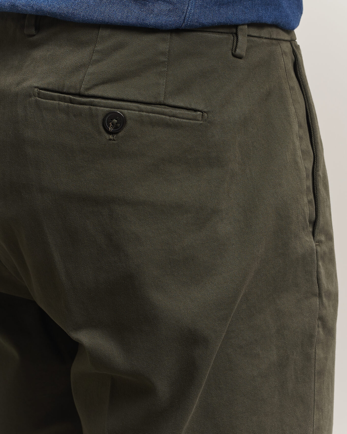 Hombres | Pantalones | Briglia 1949 | Soho Tailored Easy Fit Chino Olive